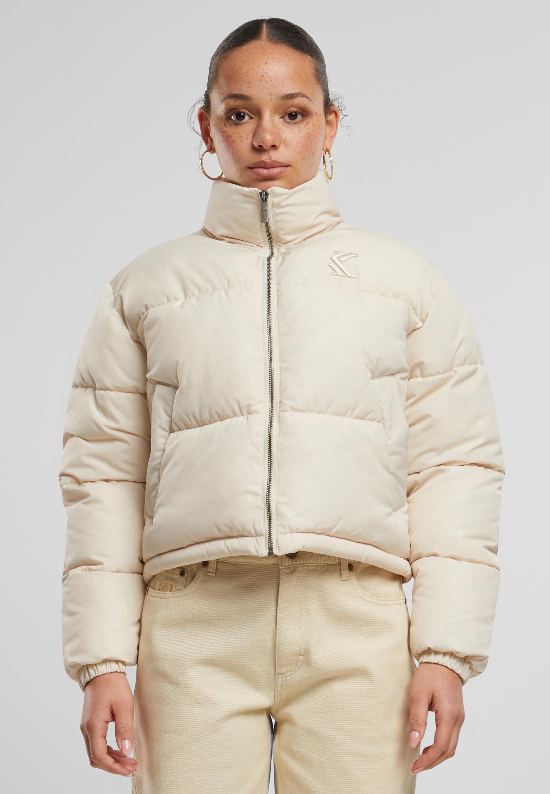 Karl Kani Winterjacke »Karl Kani Karl Kani OG AOP Crop Puffer Jacket« 1 Stk. tlg. ohne Kapuze