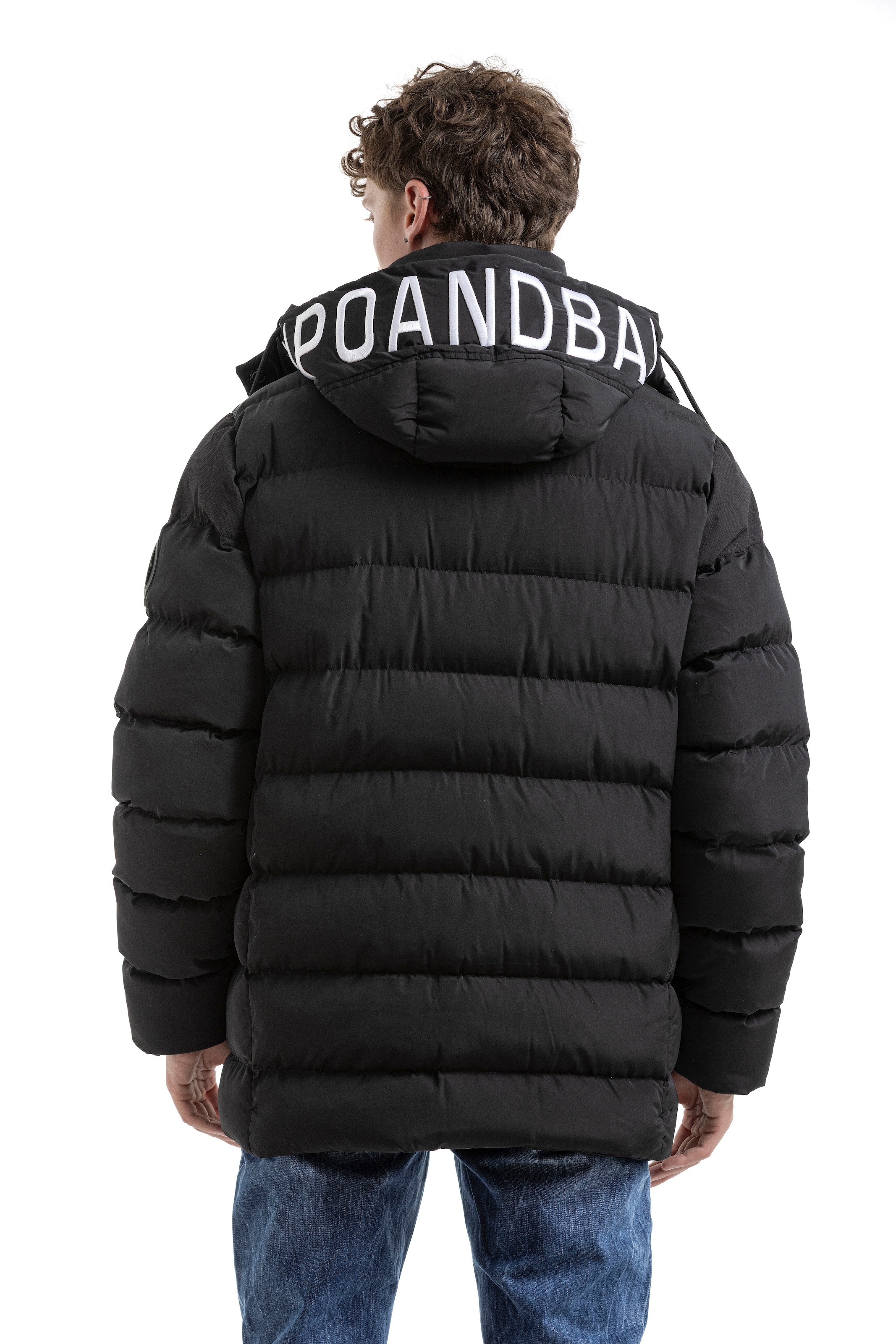 Cipo & Baxx Steppjacke mit Kapuze