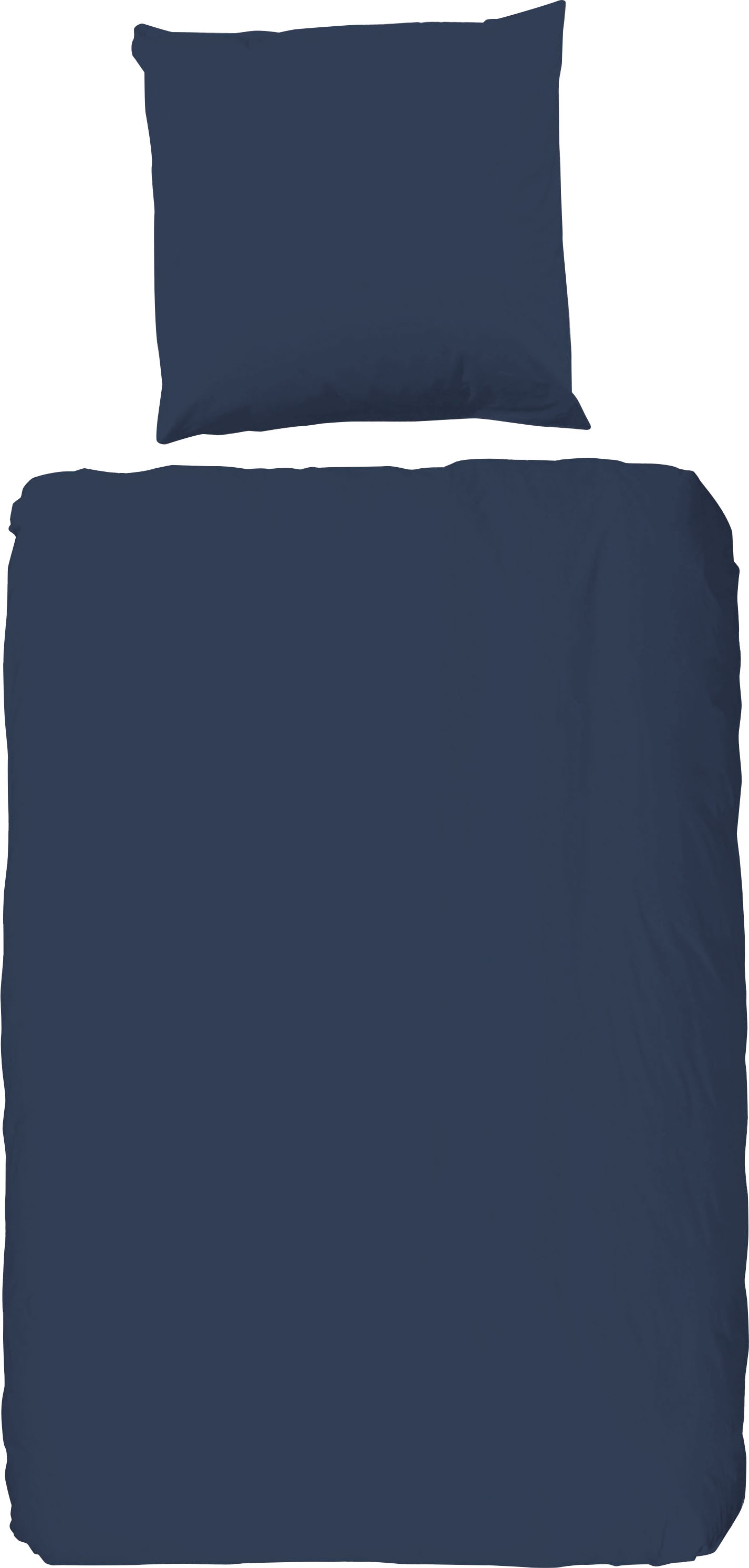 hip Bettwäsche »Hip Uni«, 100% Baumwolle, Mako-Satin, 135x200, Unifarben We günstig online kaufen