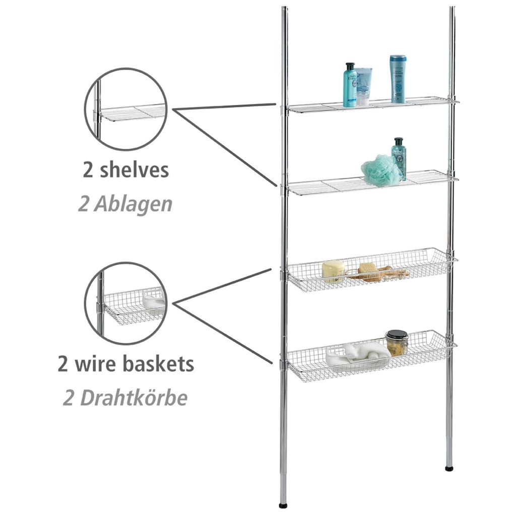 WENKO Badregal »Ellera Teleskopregal«