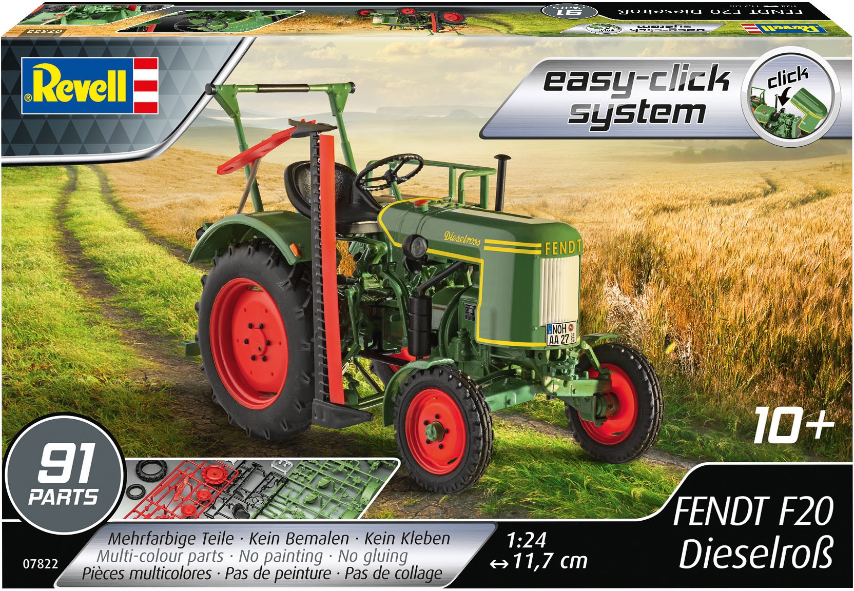 Revell® Modellbausatz »Fendt F20«, 1:24, Made in Europe