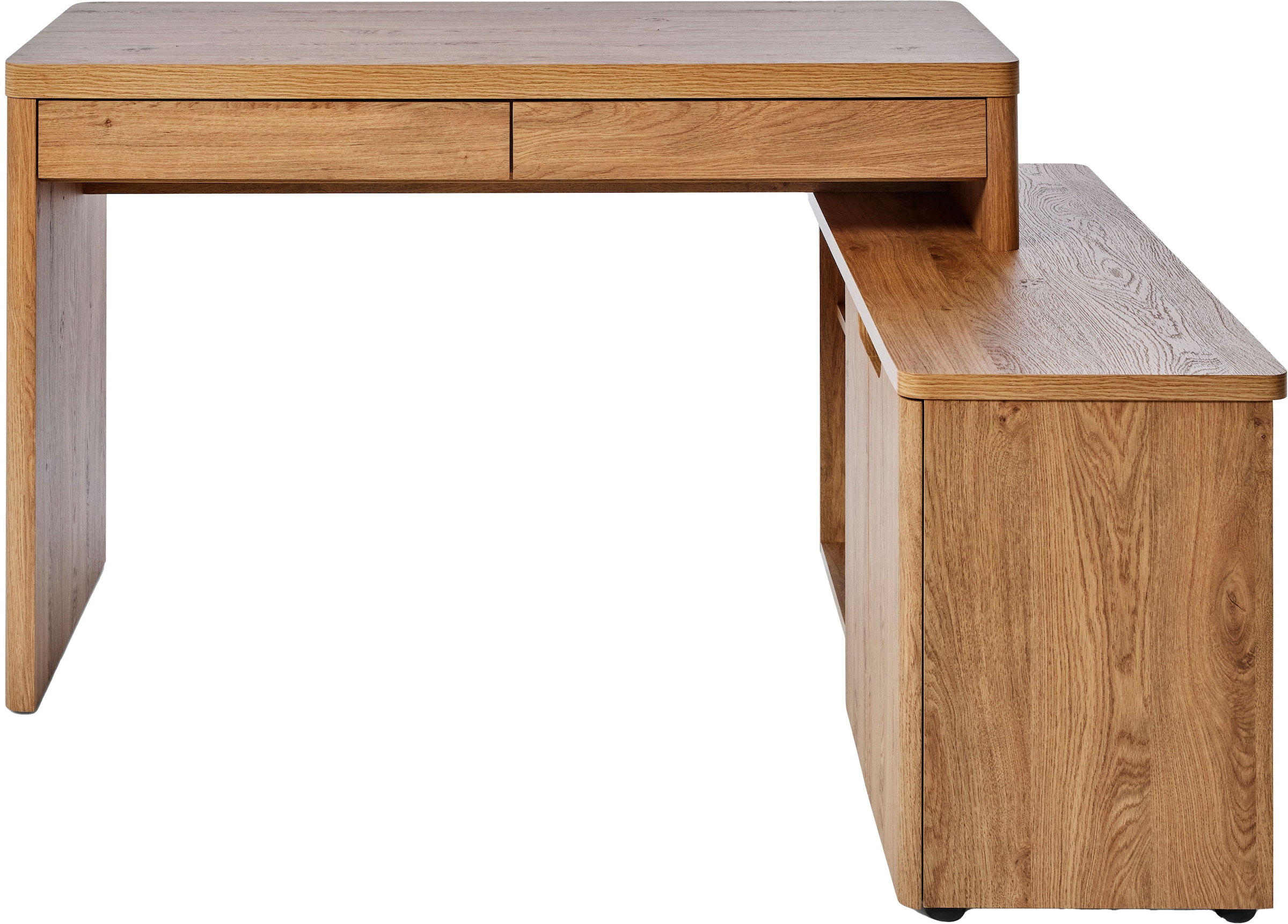 Jahnke Eckschreibtisch »LIBRE C 155 E« 1 Stk. tlg. wechselseitig montierbar günstig online kaufen