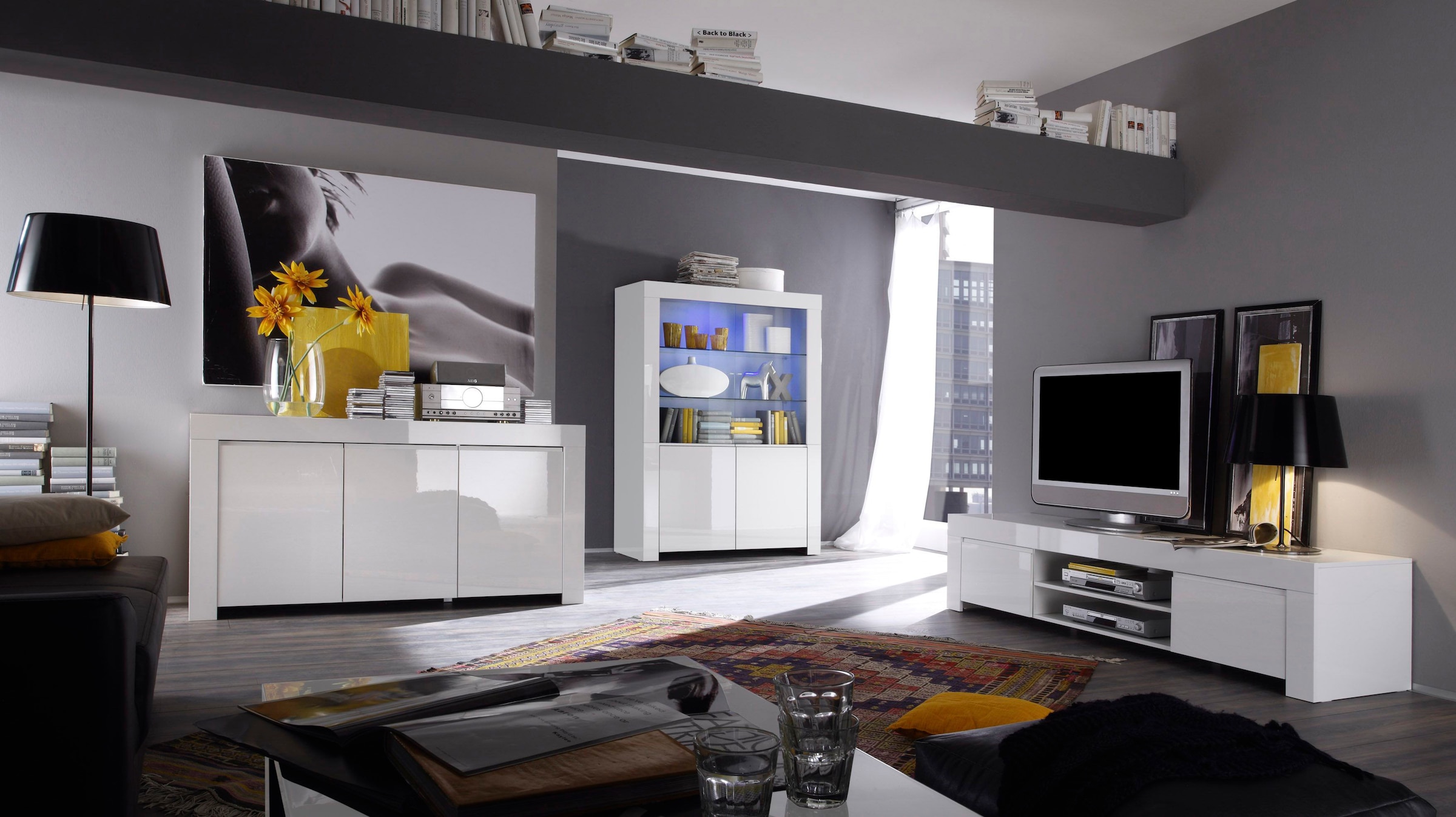 Home affaire Lowboard »Amalfi, TV-Board« Breite 140 cm oder 190 cm