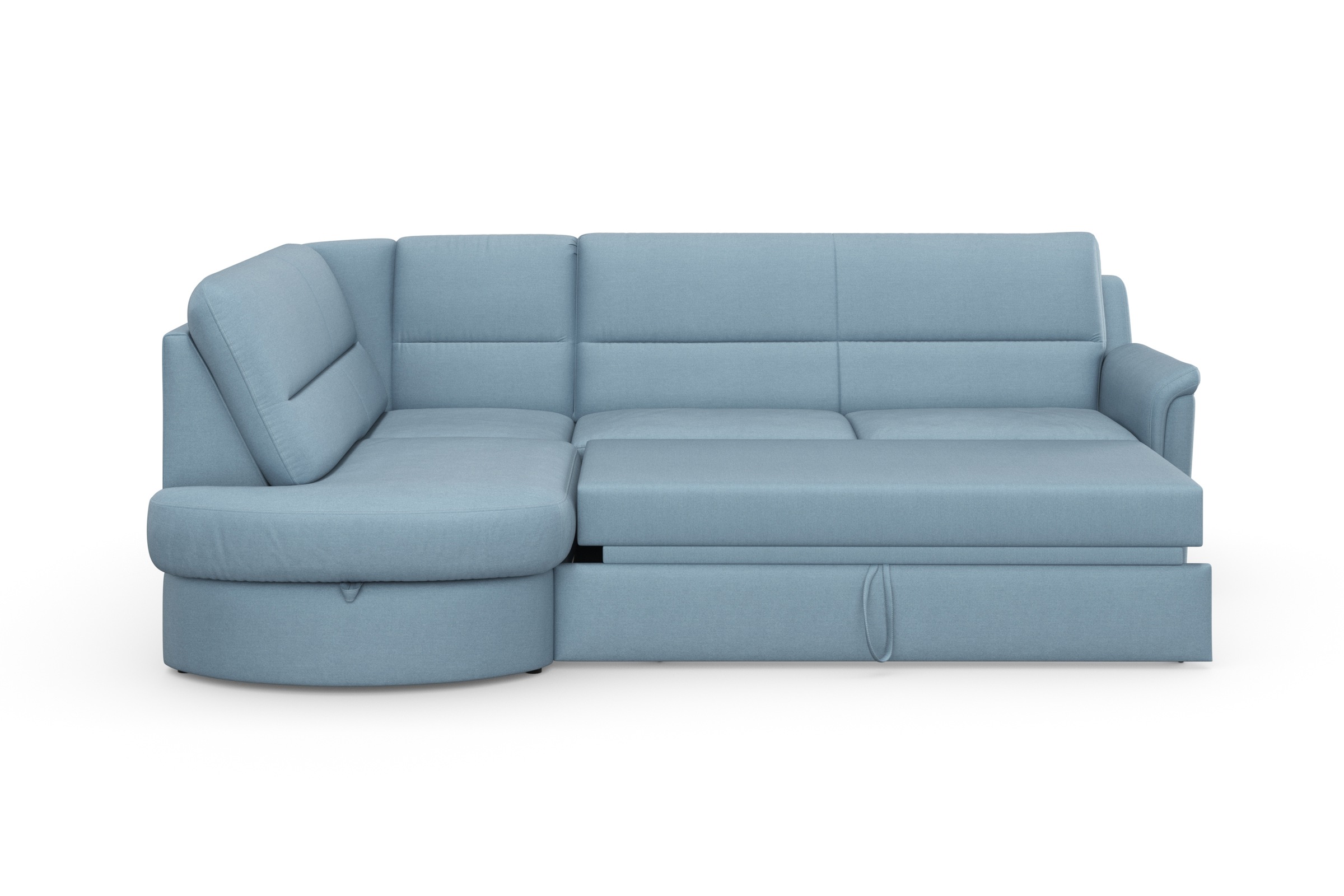 sit&more Ecksofa »Panini L-Form«, wahlweise mit Bettfunktion und Bettkasten