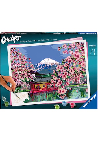 Malen nach Zahlen »CreArt, Japanese Cherry Blossom«