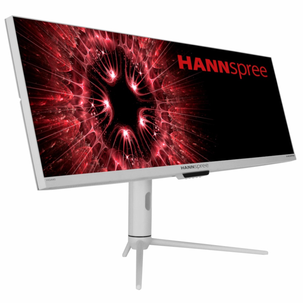 Hannspree Gaming-LED-Monitor »HG440CFW(HSG1447)«, 111,25 cm/44 Zoll, 3840 x 1080 px, 1 ms Reaktionszeit, 120 Hz, Ultra Wide