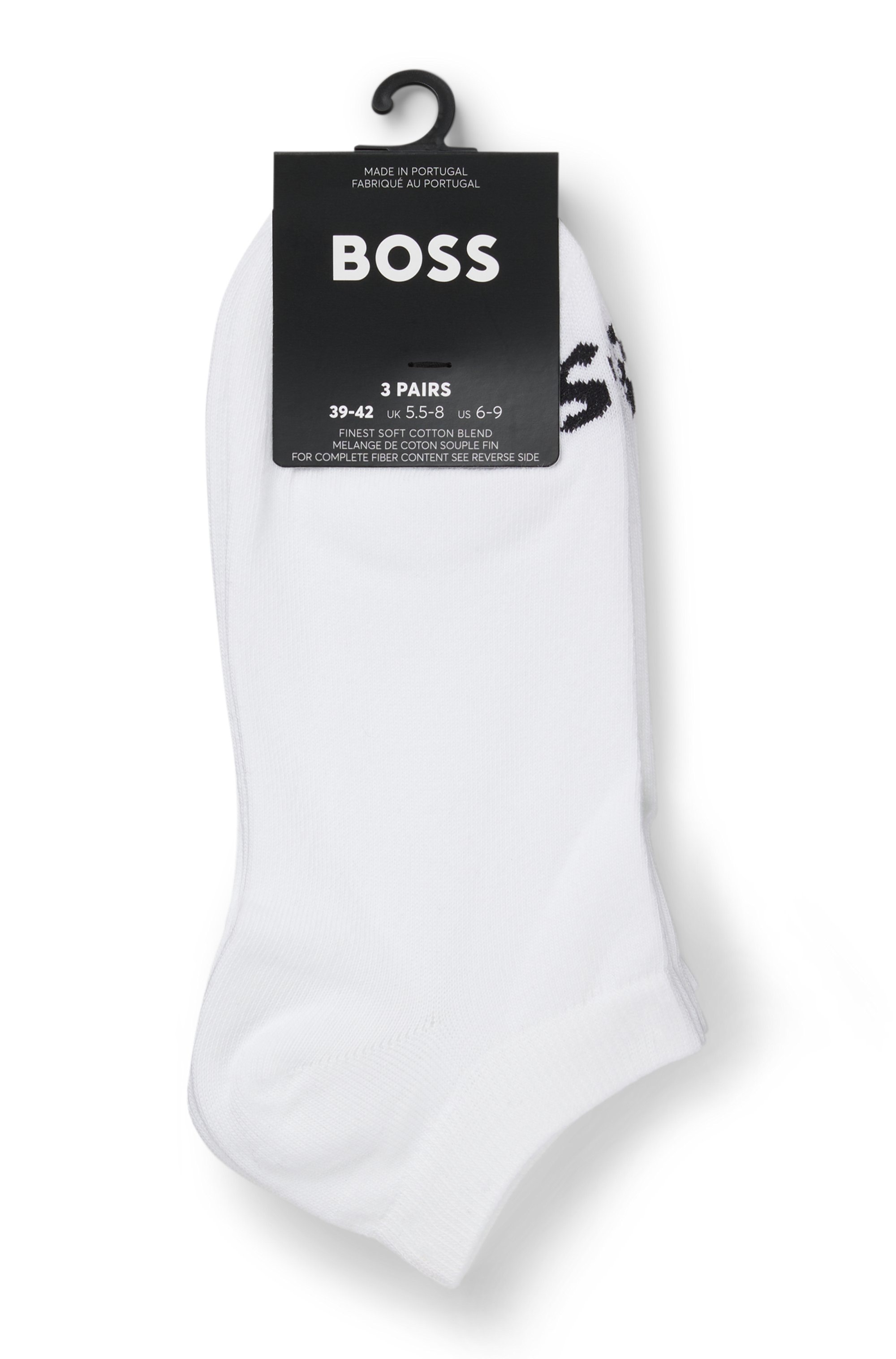BOSS Sneakersocken »3P AS Logo CC W« Packung, 3er, 3 Stk. tlg. mit BOSS Logoschriftzug