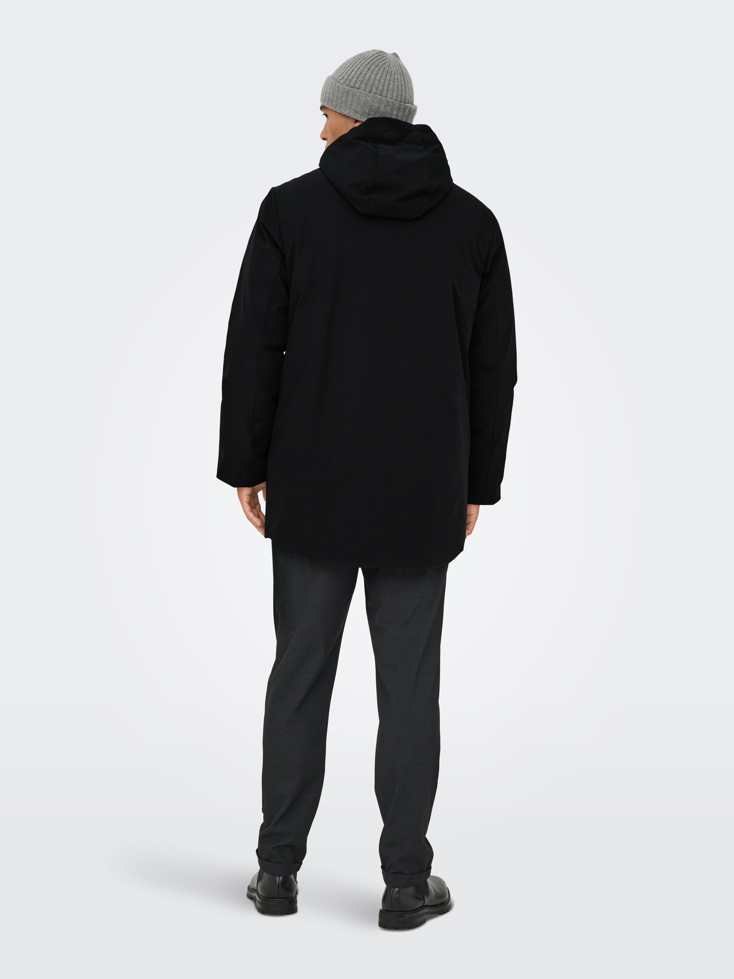 ONLY & SONS Parka »ONSENRICO WATERPROOF STRETCH PARKA OTW« mit Kapuze