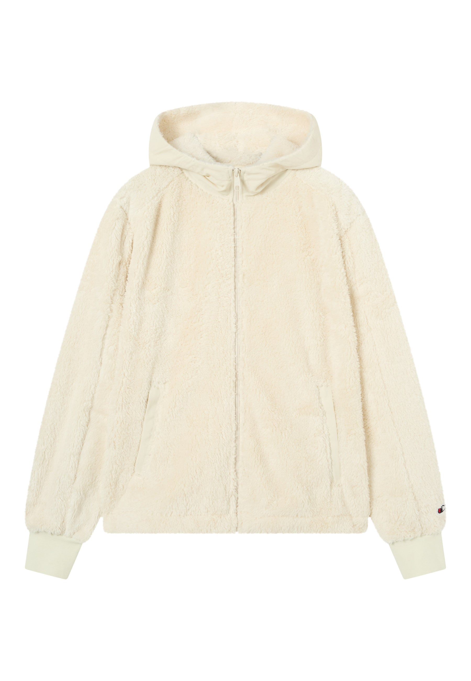 Champion Fleecejacke »Polar Full Zip Hoodie« leichtes Gewicht, aus Polyester und Baumwolle, 1-teiliges Design