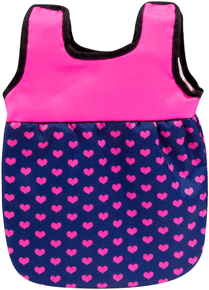 Bayer Kombi-Puppenwagen »Xeo Mega, blau/pink«, (Set)