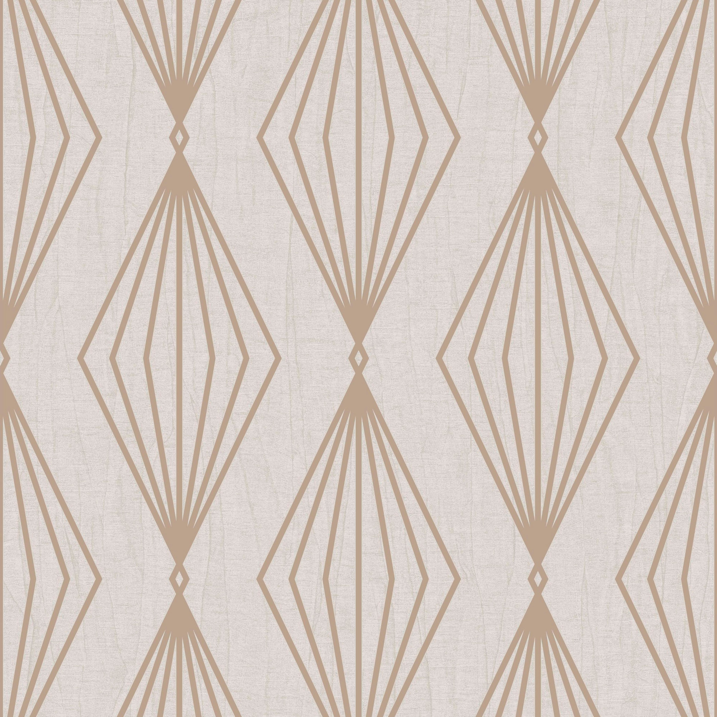 Boutique Vliestapete »Marquise Geo« geometrisch Dunkelgrün - 10mx52cm