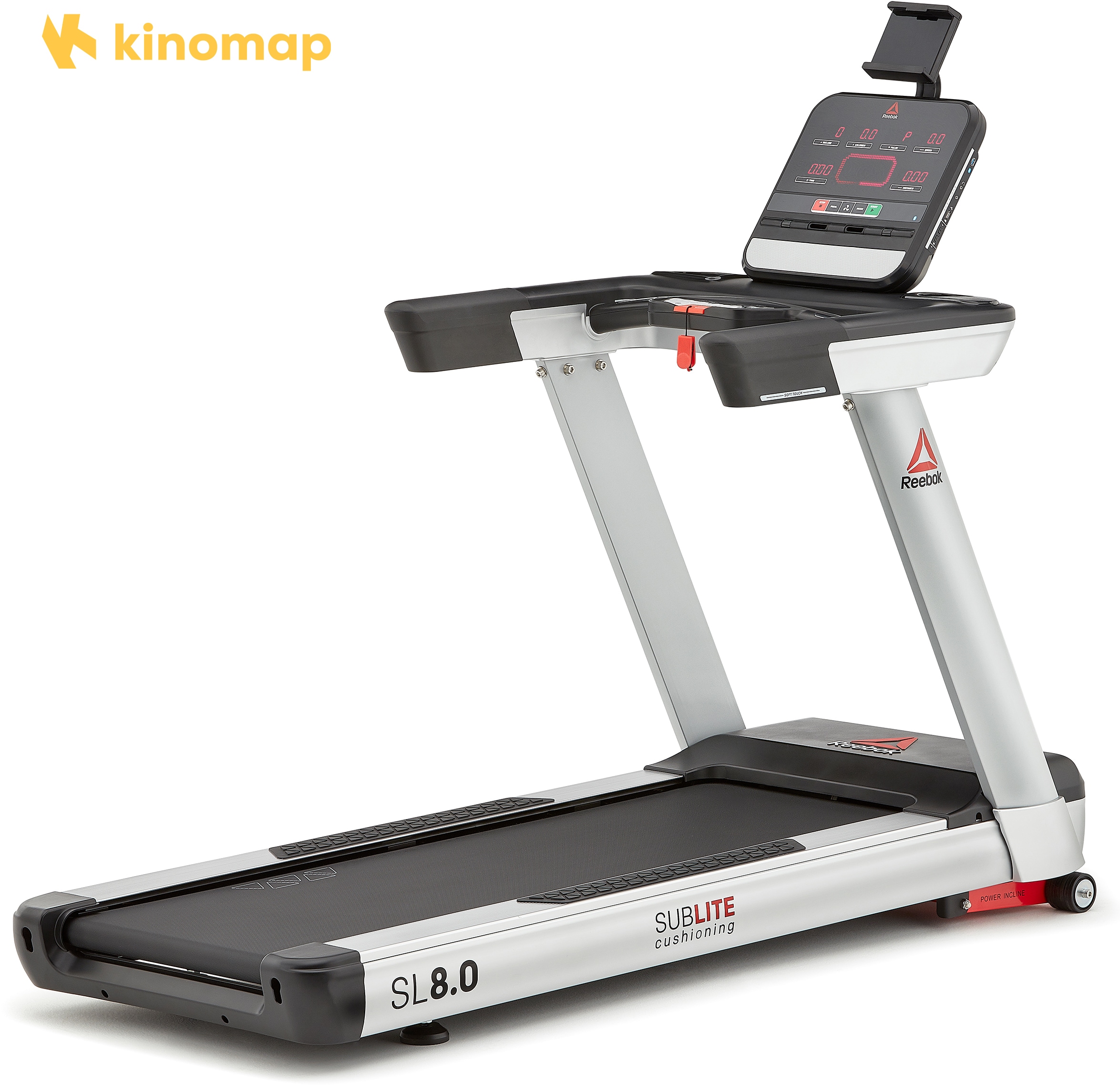 Laufband »REEBOK SL8.0« bis max. 20 km/h, mit Steigung, 150 kg max. Benutzergewicht schwarz Einheitsgröße Laufband