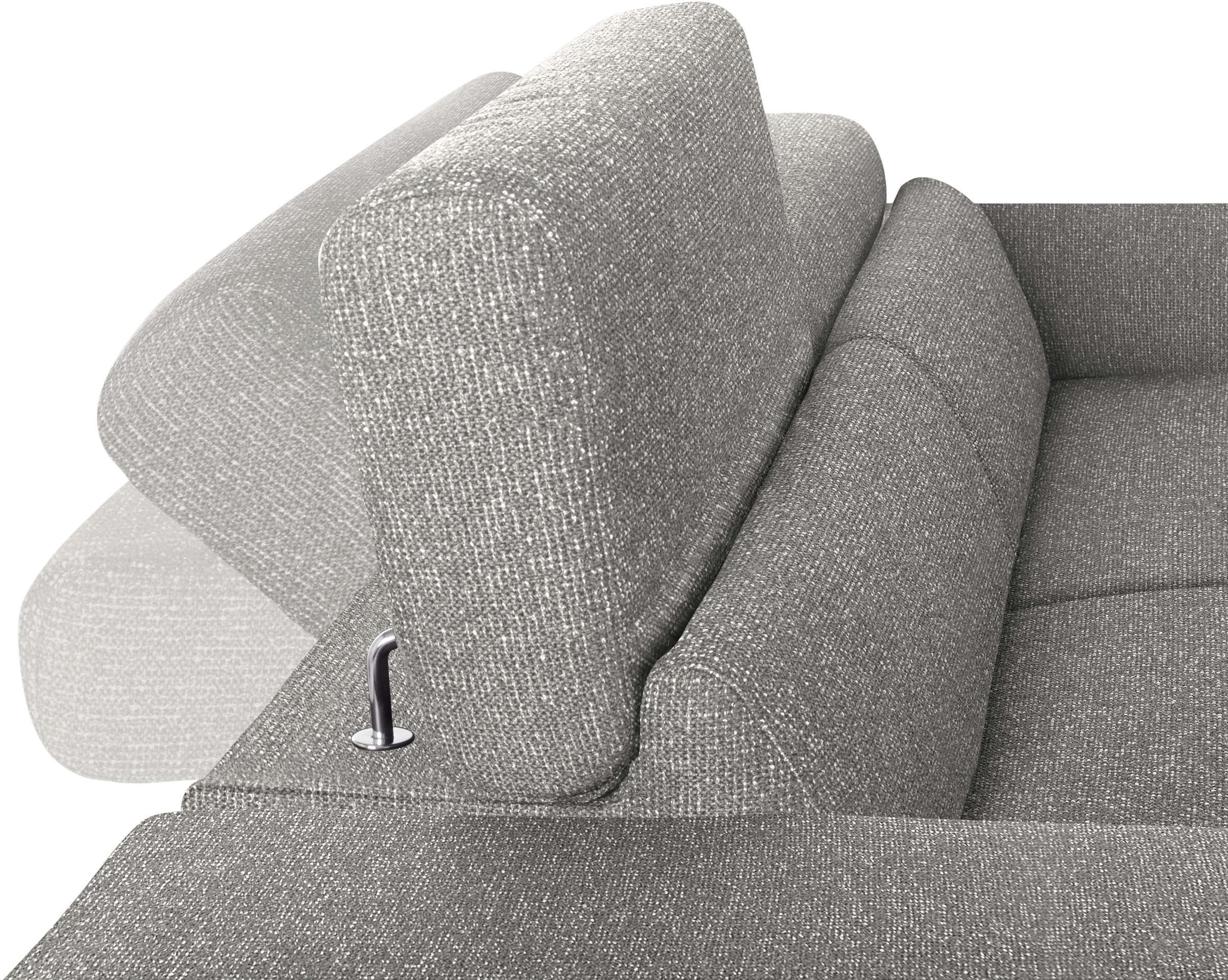 W.SCHILLIG 2-Sitzer »finn«, German Design Award 2016, Fußgestell Nussbaum natur, Breite 210 cm