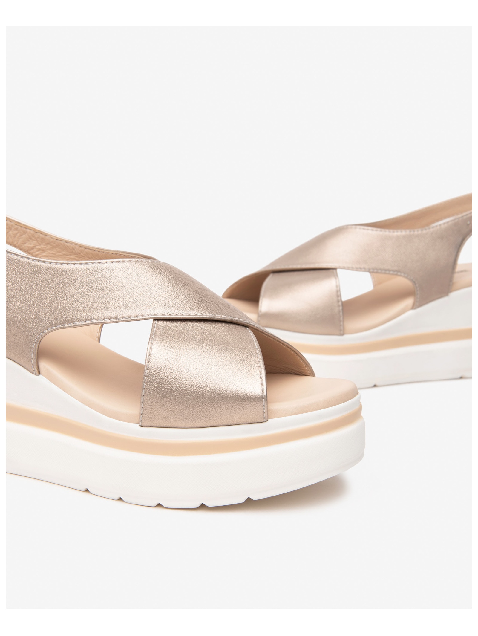 Nero Giardini Keilsandalette »Nero Giardini Sandalen Leder«