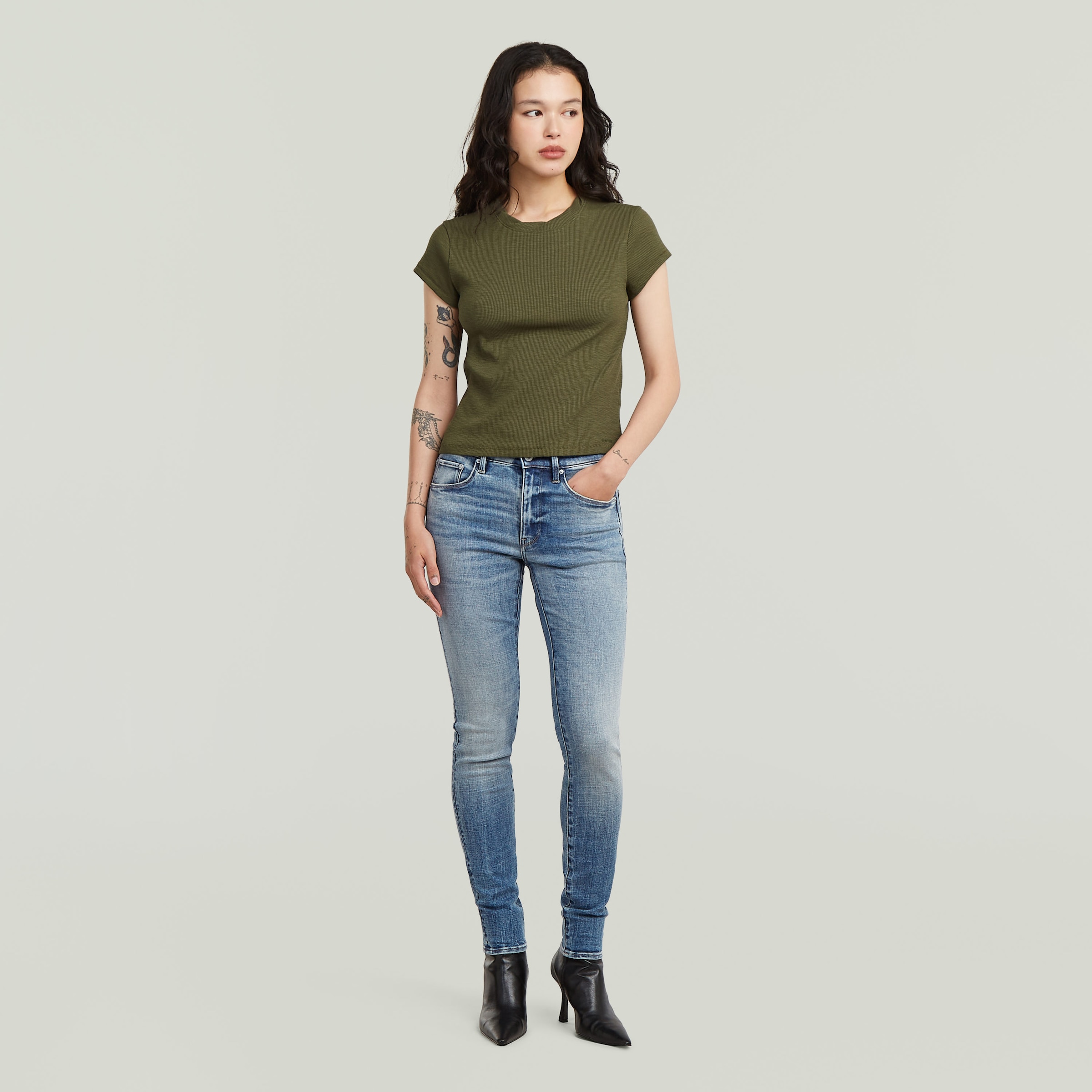 G-STAR Skinny-fit-Jeans »3301« mit Stretch