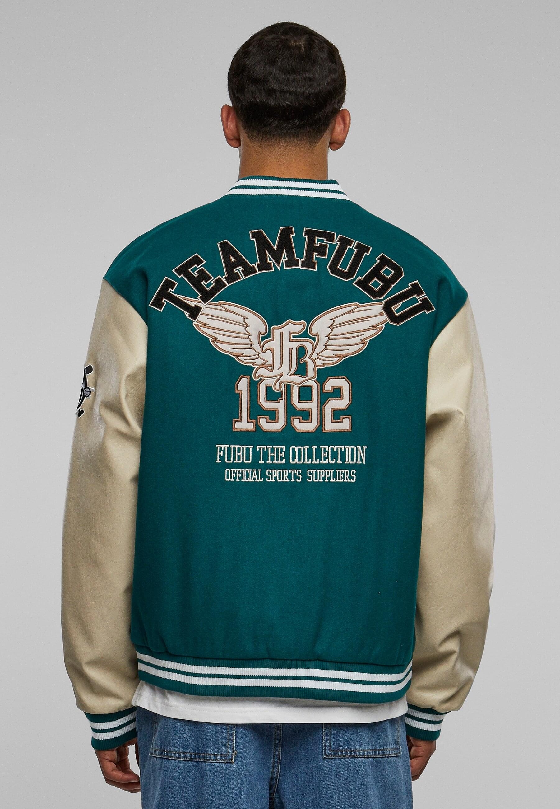 Fubu Bomberjacke »Fubu Herren FM233-009-2 FUBU College Varsity Jacket« 1 Stk. tlg. ohne Kapuze