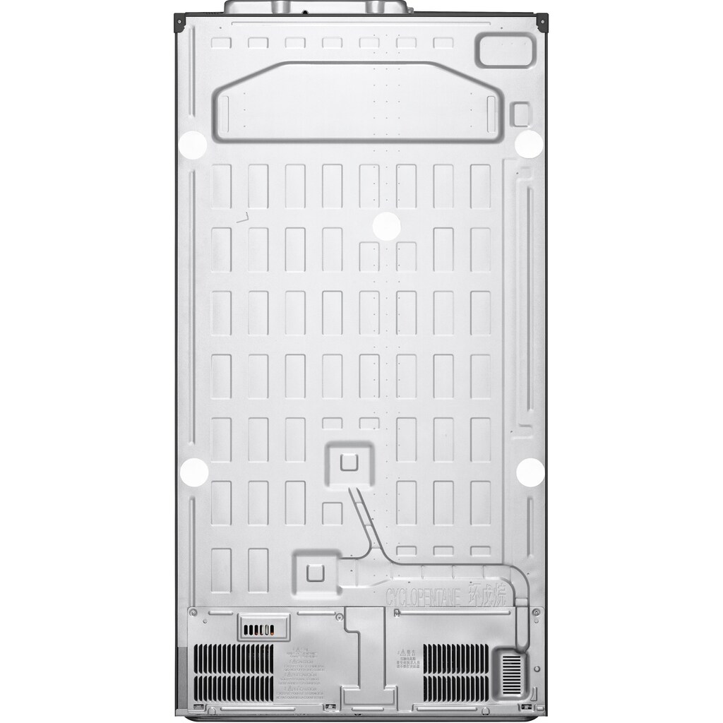 LG Side-by-Side »GSXV90MCAE«, GSXV90BSAE, 179 cm hoch, 91,3 cm breit, InstaView™