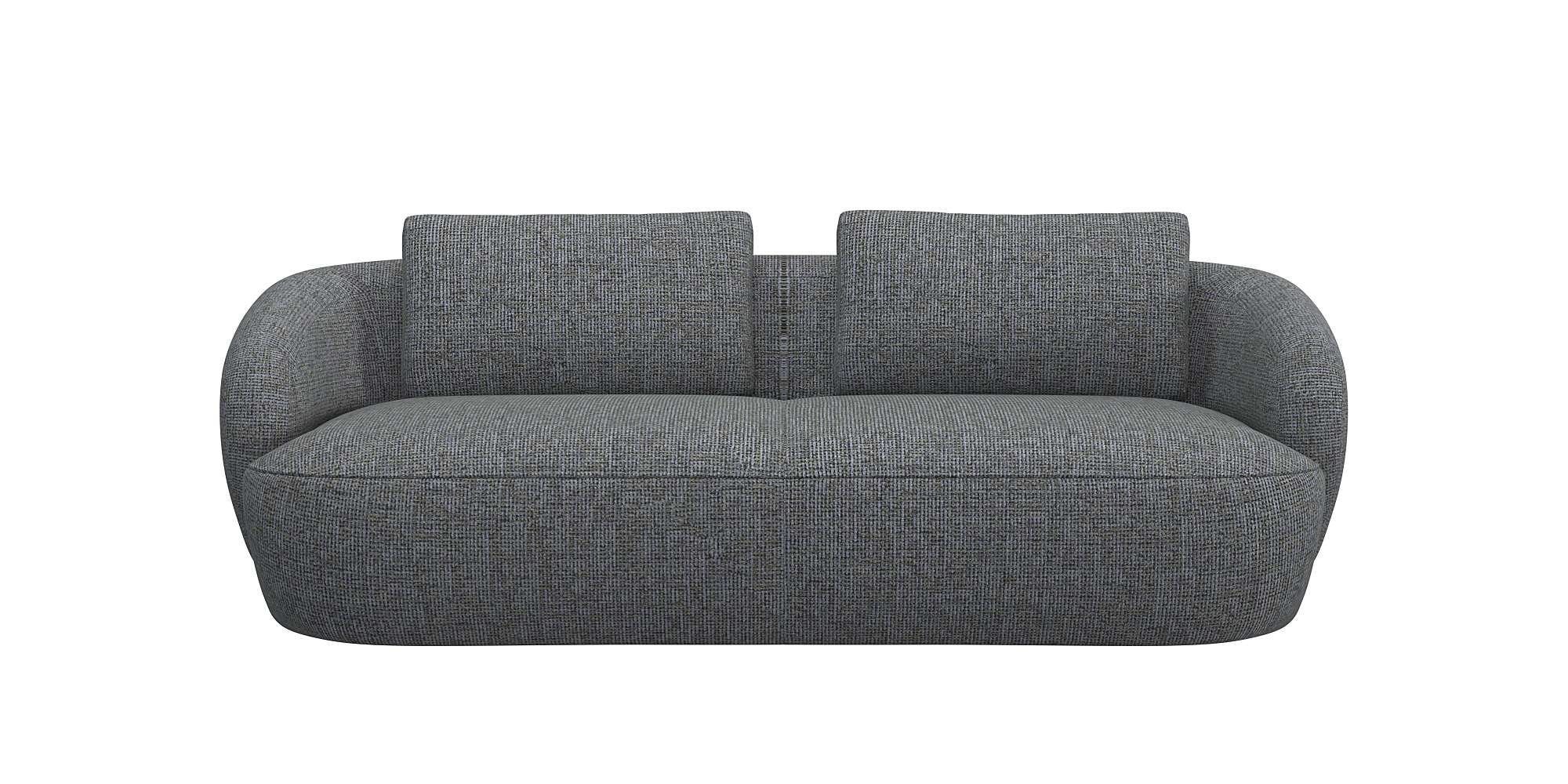 FLEXLUX 3-Sitzer »Torino, rund und bequem, Couch, Dreisitzer, OTTOs Choice« günstig online kaufen
