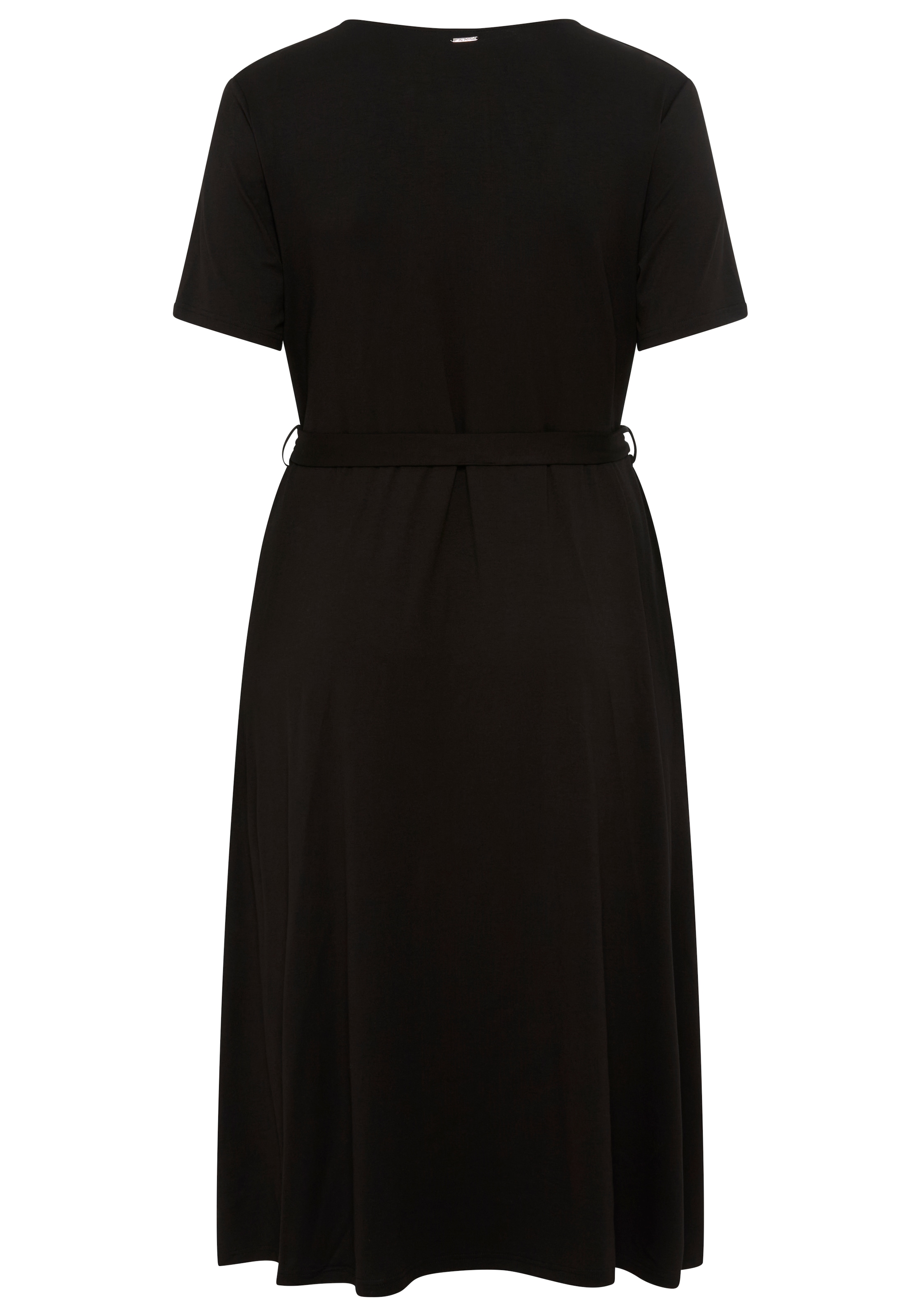 Laura Scott CURVE Midikleid Ohne Taschen mit betonter Taille - GROSSE GRÖSSE