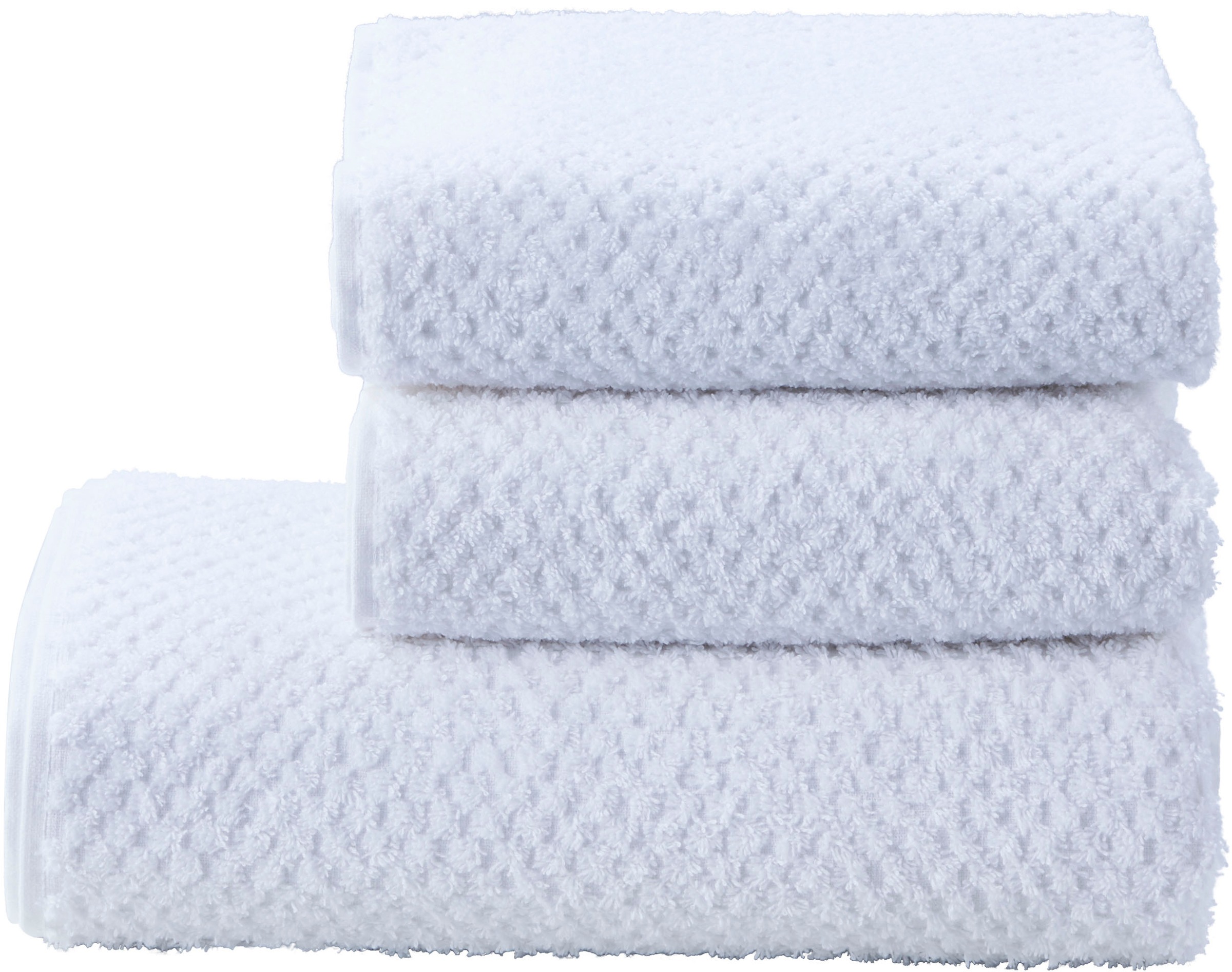 done.® Handtuch Set »Provence Honeycomb«, (Set, 3 St., 1 Badetuch (70x140 c günstig online kaufen