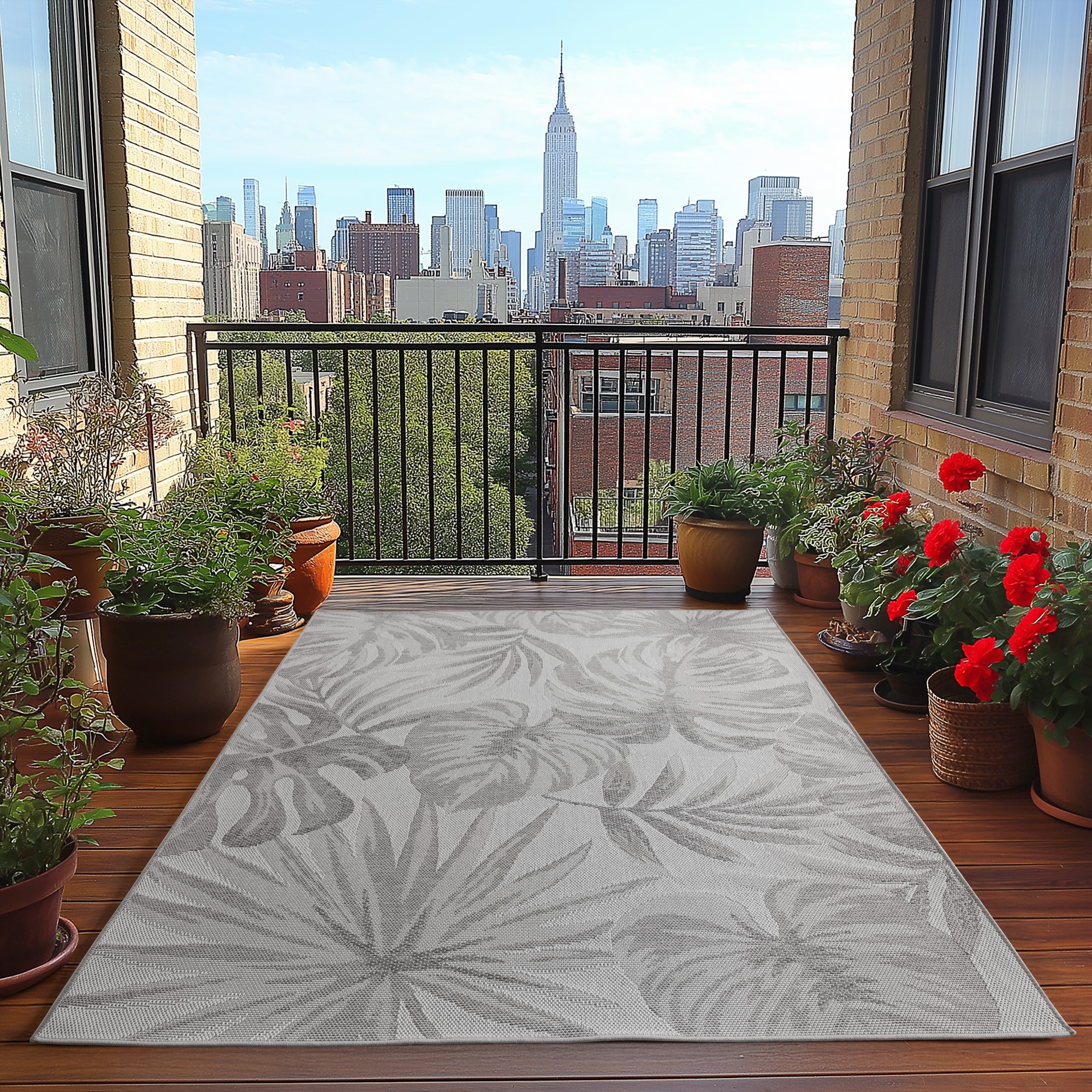 Ayyildiz Teppiche Outdoorteppich »DESERT 1302«, rechteckig, 5 mm Höhe, In und Outdoor, Wohnzimmer, Aussenbereich