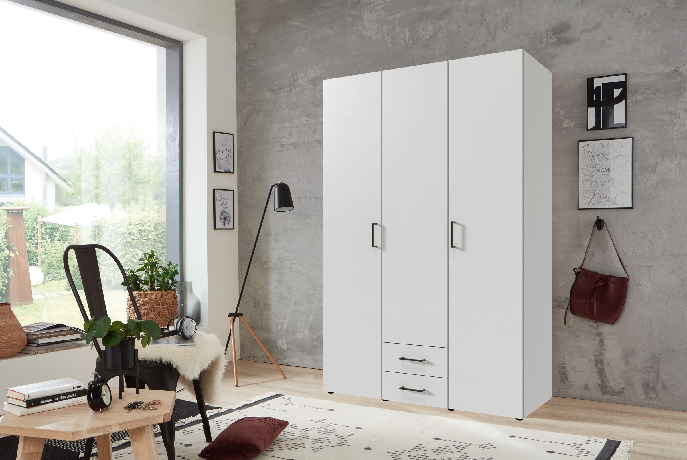 Wimex Drehtürenschrank »Mugano, 135 oder 180cm breit, 208 oder 236cm hoch, günstig online kaufen