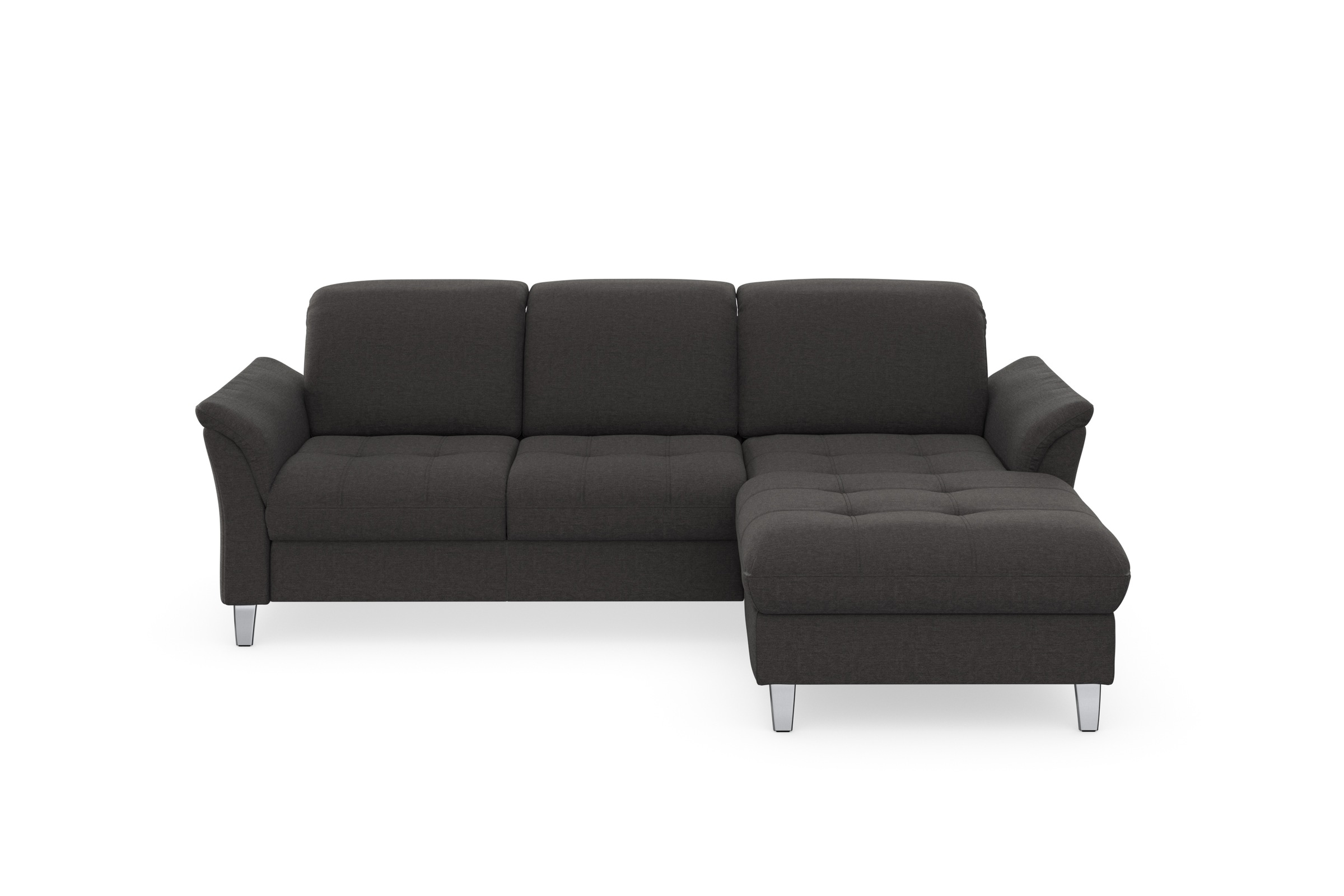 sit&more Ecksofa »Maggiore L-Form«, wahlweise mit Kopfteilverstellung, Bettfunktion und Bettkasten