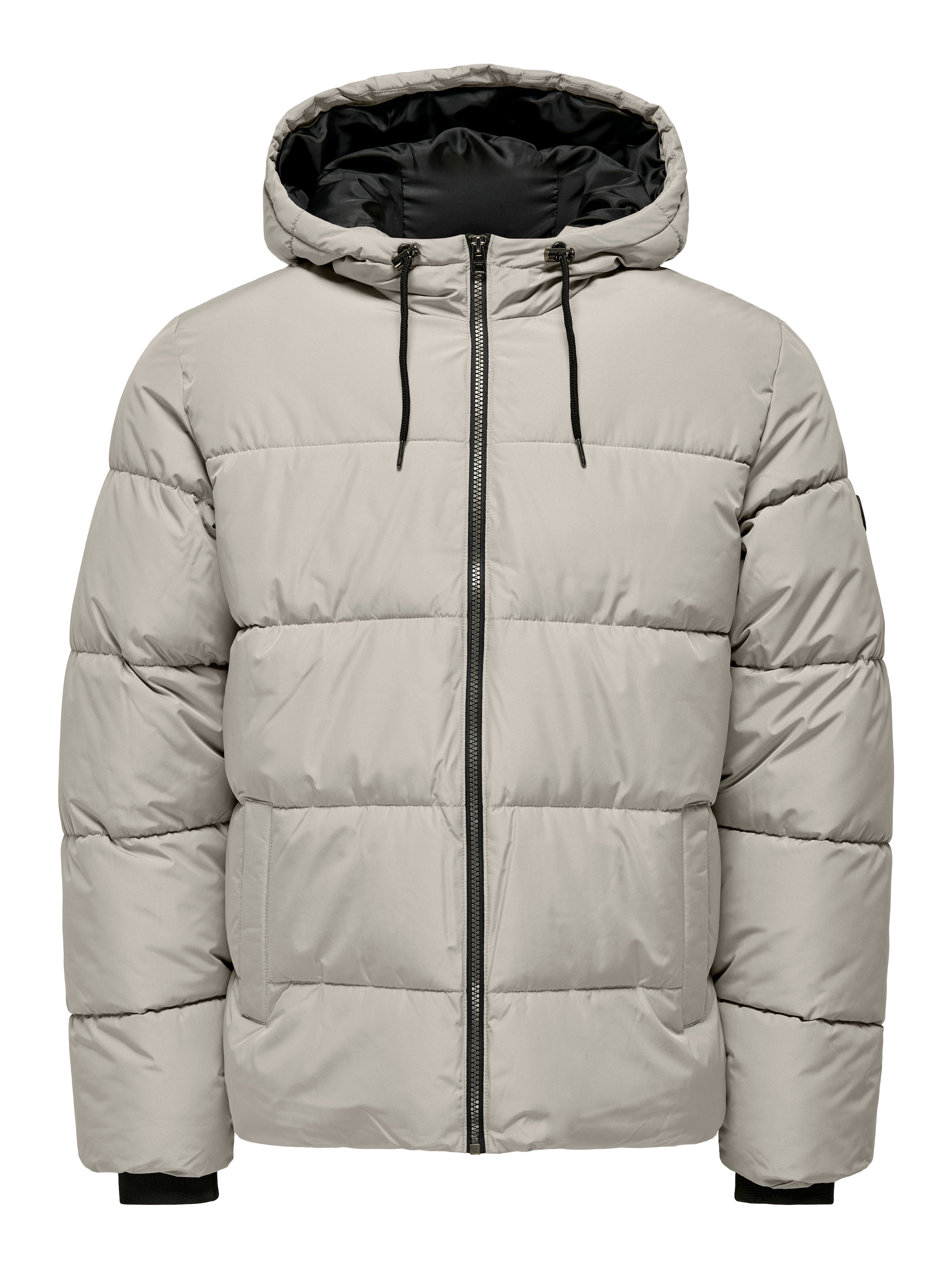 ONLY & SONS Steppjacke »ONSMARLON LIFE HOOD PUFFER JACKET OTW VD« mit Kapuze