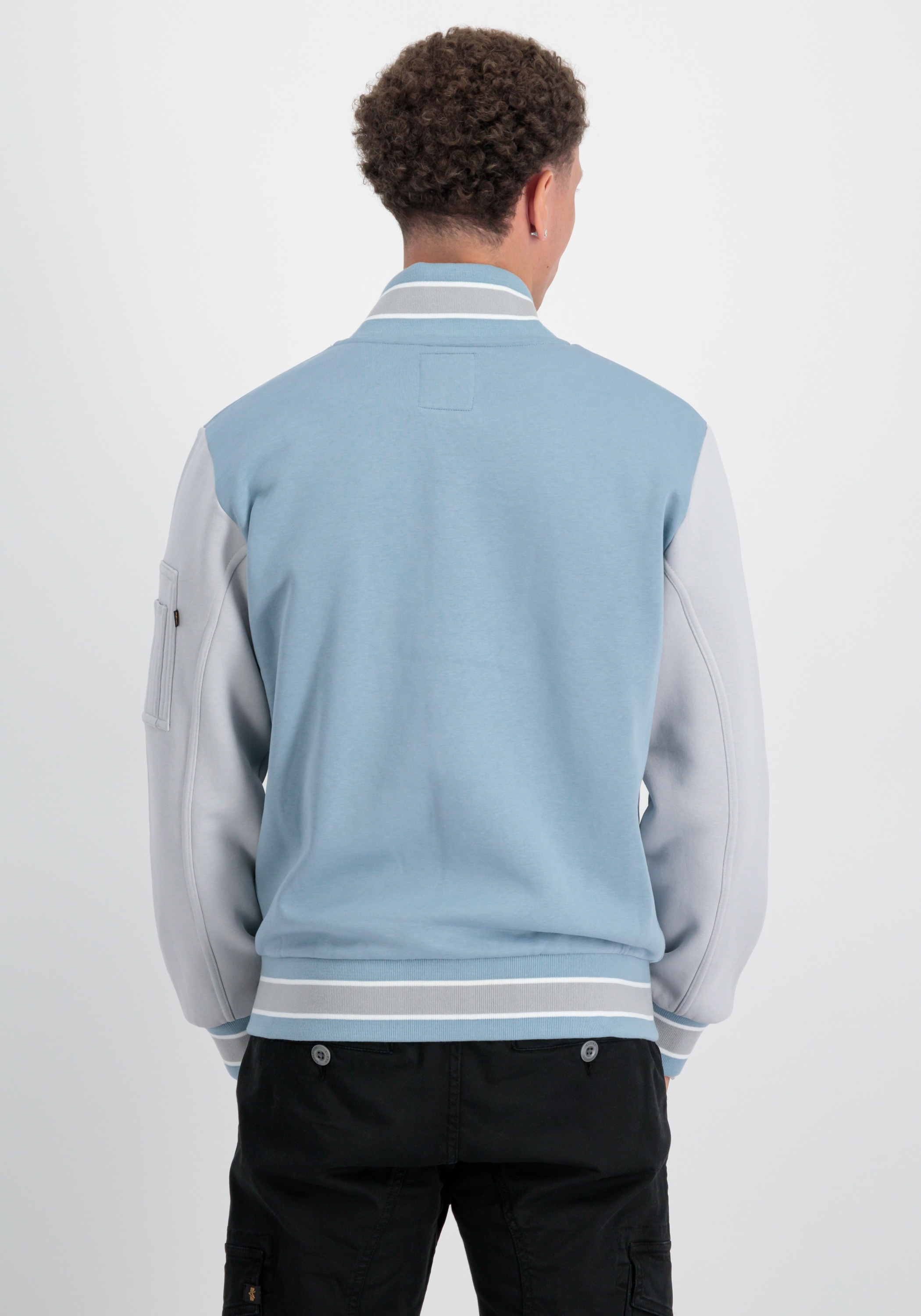 Alpha Industries Sweater »Alpha Industries Men - Outdoor Jackets Varsity Sweat Jacket ML«