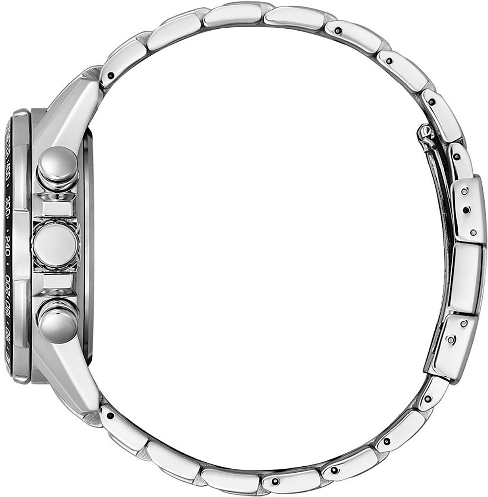 Citizen Funkchronograph, Armbanduhr, Herrenuhr, Solar, Stoppfunktion, bis 20 bar wasserdicht