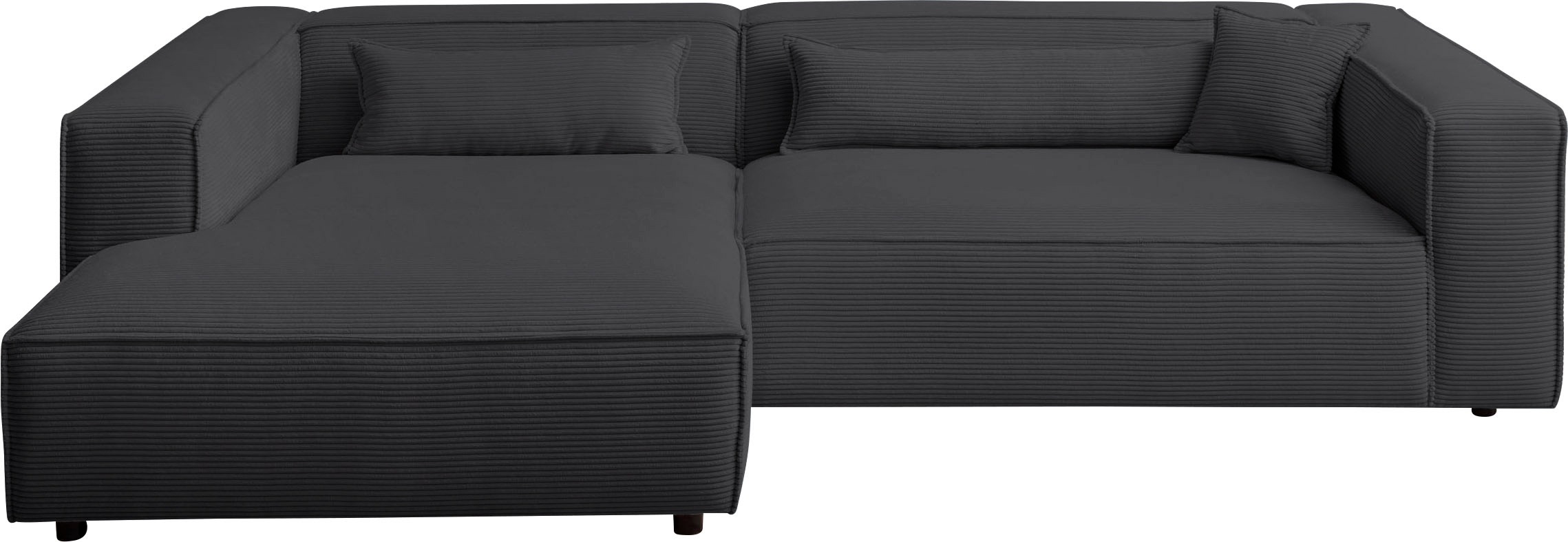LeGer Home by Lena Gercke Ecksofa »PIARA XXL, Big-Sofa, Cord, Leinenoptik o günstig online kaufen