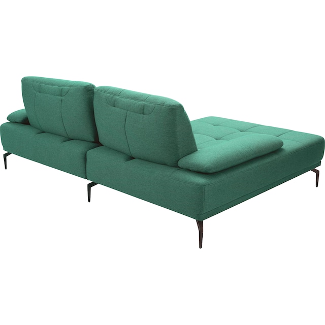 exxpo - sofa fashion Ecksofa, Inklusive Sitztiefenverstellung,  Armlehnenverstellung, Metallfüße auf Raten kaufen