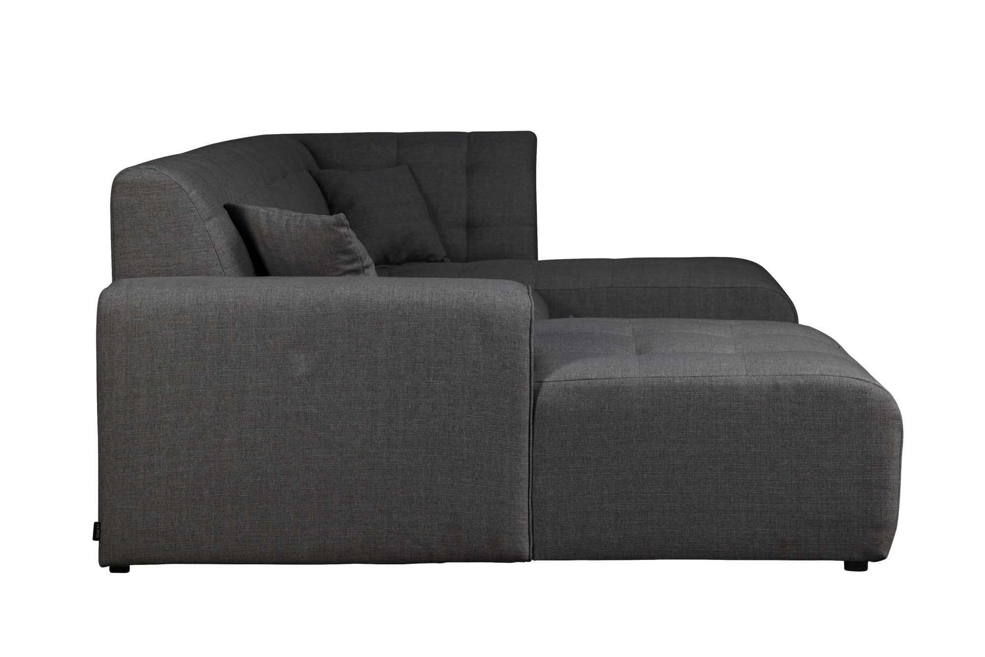Home affaire Wohnlandschaft »Nosia U-Form«, incl. 2 Zierkissen, mit feiner Steppung