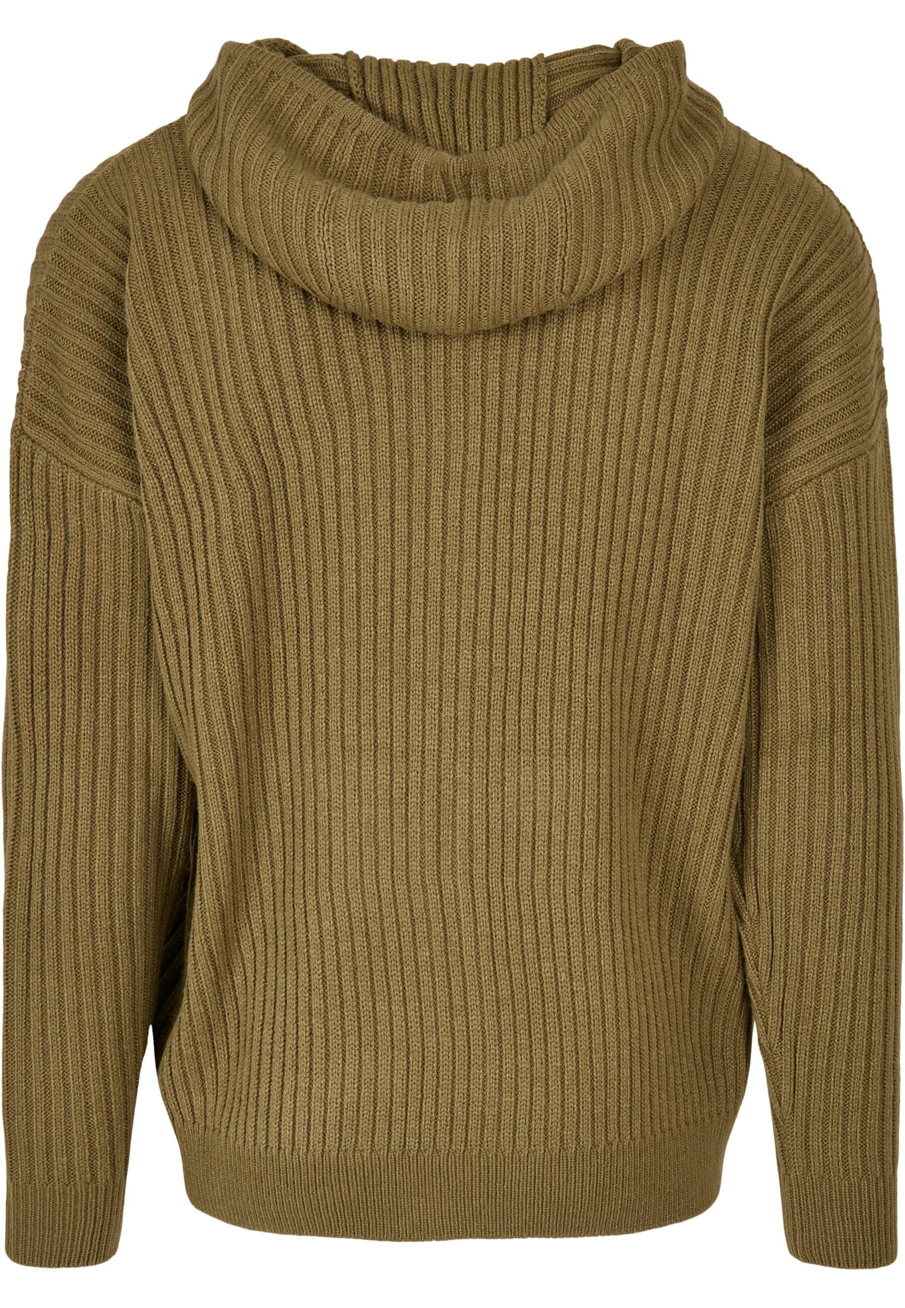 URBAN CLASSICS Kapuzensweatshirt »Urban Classics Herren Knitted Zip Hoody«, 1 Stk.
