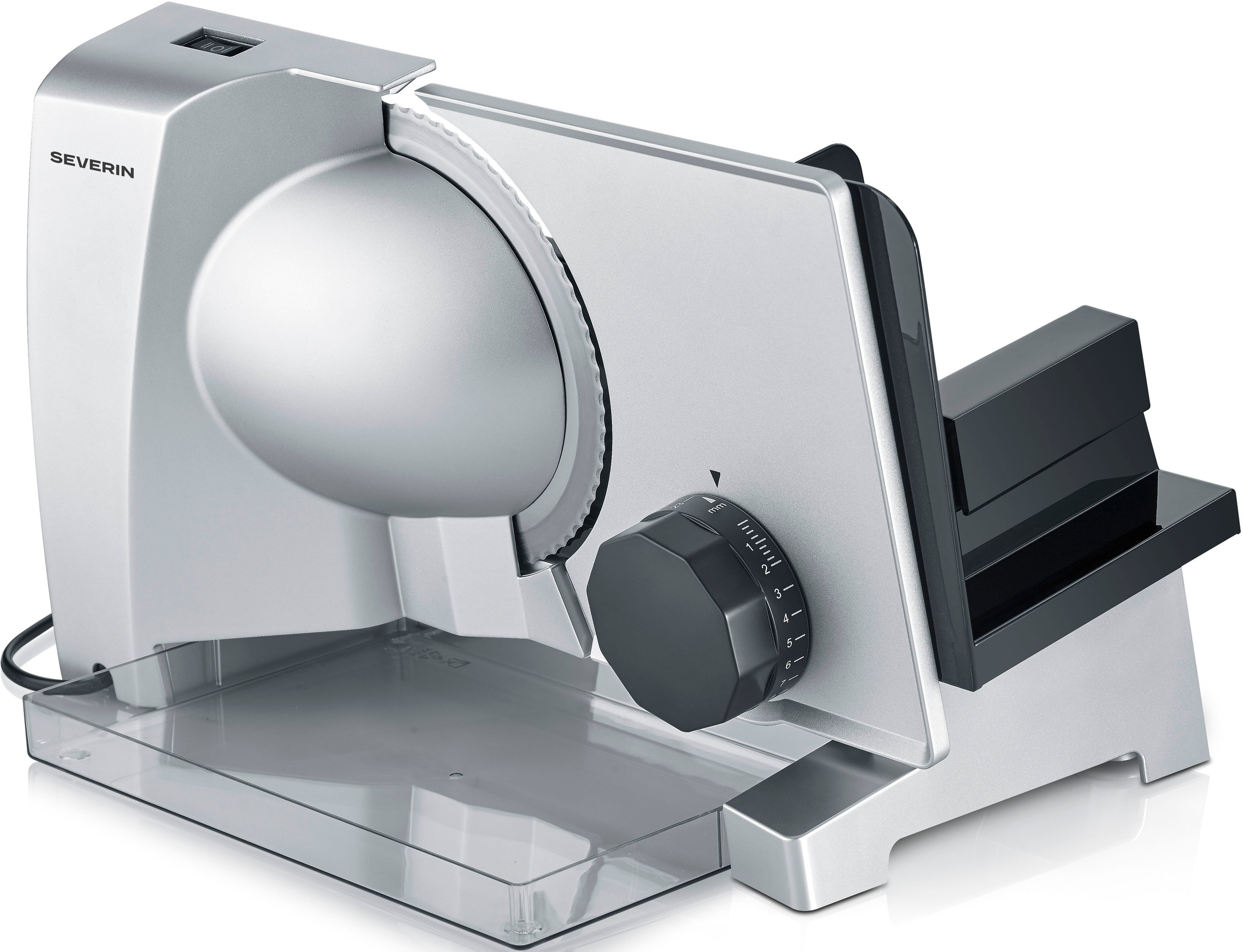 Severin Allesschneider »AS 3917« 130 W Fingerschutz, Brotschneidemaschine S günstig online kaufen