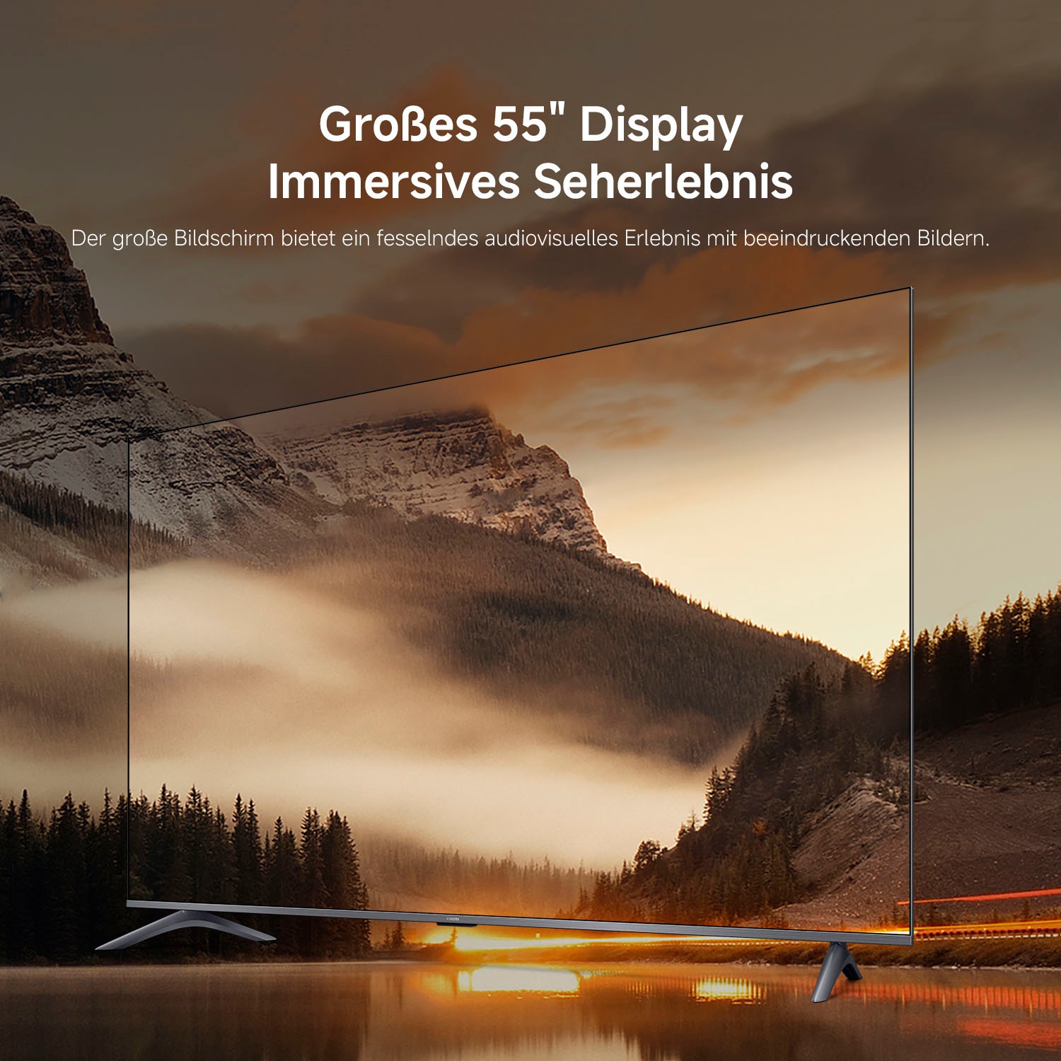 Xiaomi QLED-Fernseher »L55MB-APEU« 138 cm/55 ″ Smart-TV Xiaomi TV A Pro 55 (2026)