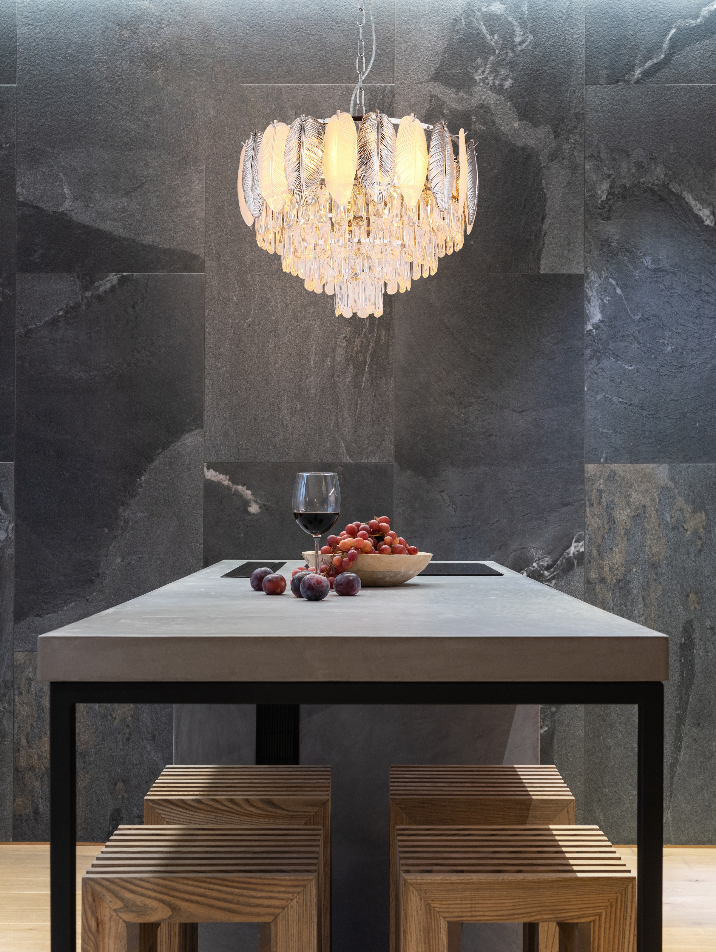 GLOBO LIGHTING Hängeleuchte »DALTON« E14 1 Stk. Hängelampe/Pendelleuchte/Es günstig online kaufen