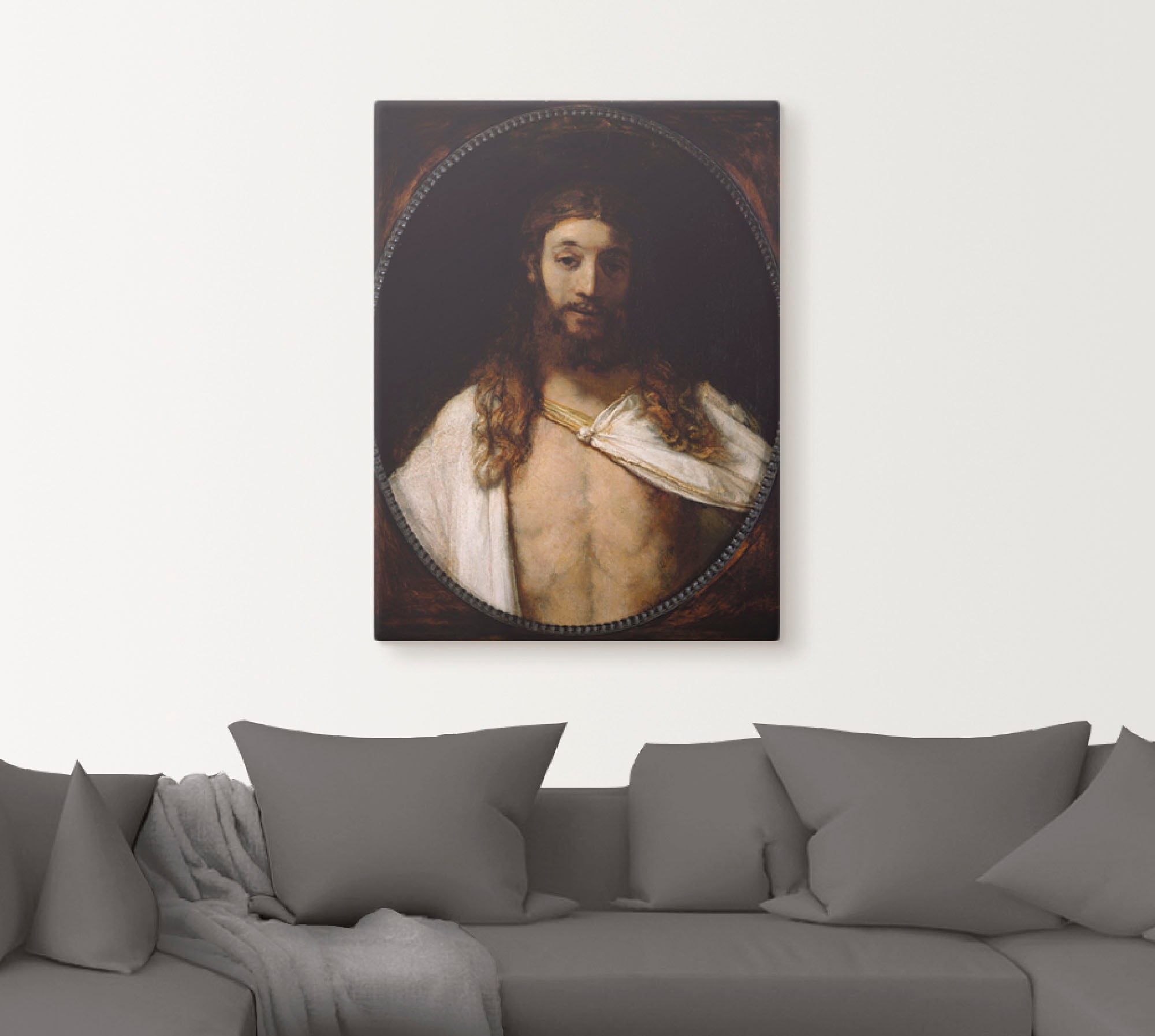 Artland Leinwandbild »Der auferstandene Christus. 1661«, Religion, (1 St.), auf Keilrahmen gespannt