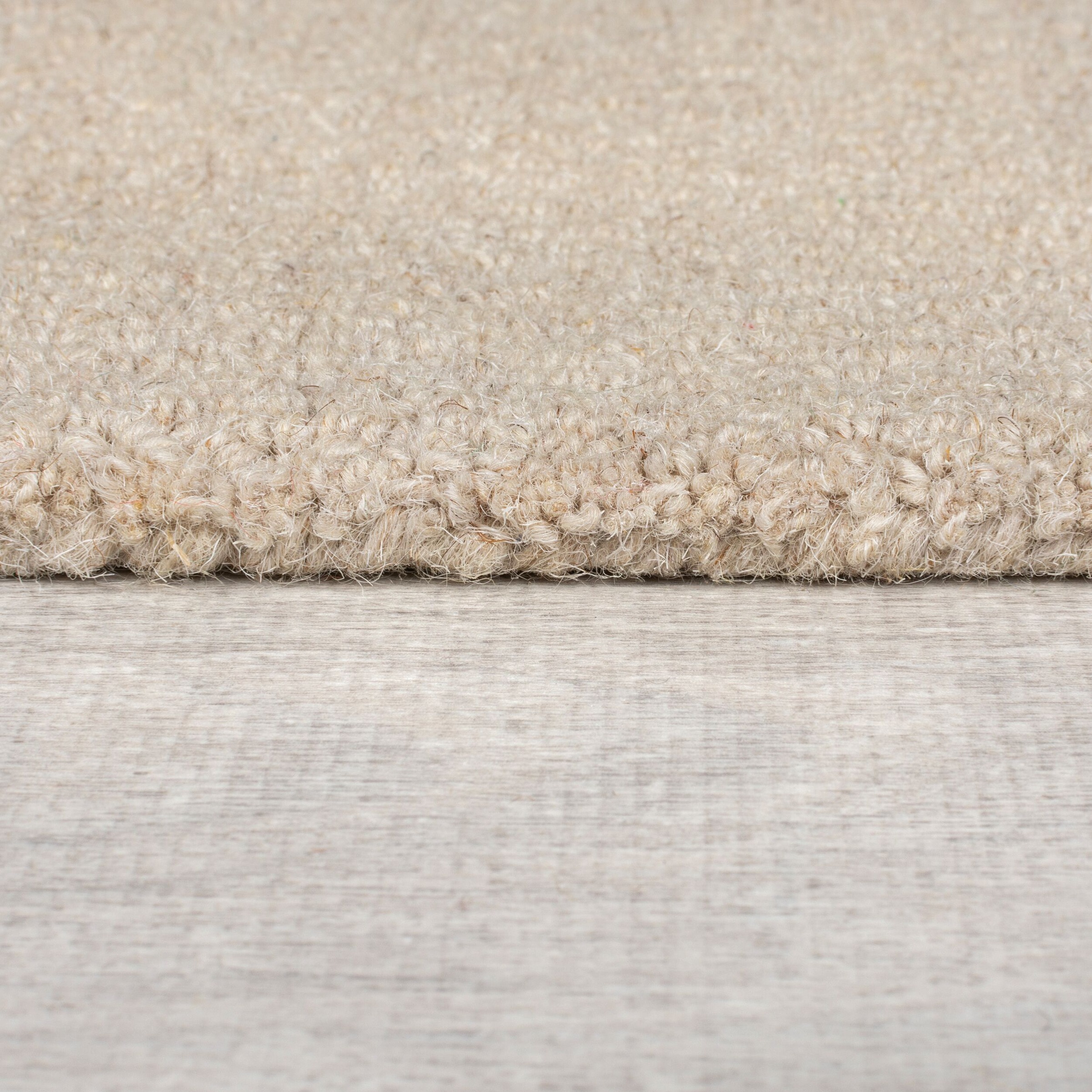 FLAIR RUGS Wollteppich »Glow, gemustert & modern«, rechteckig, 8 mm Höhe, fußbodenheizungsgeeignet, mit Hoch-Tief-Effekt