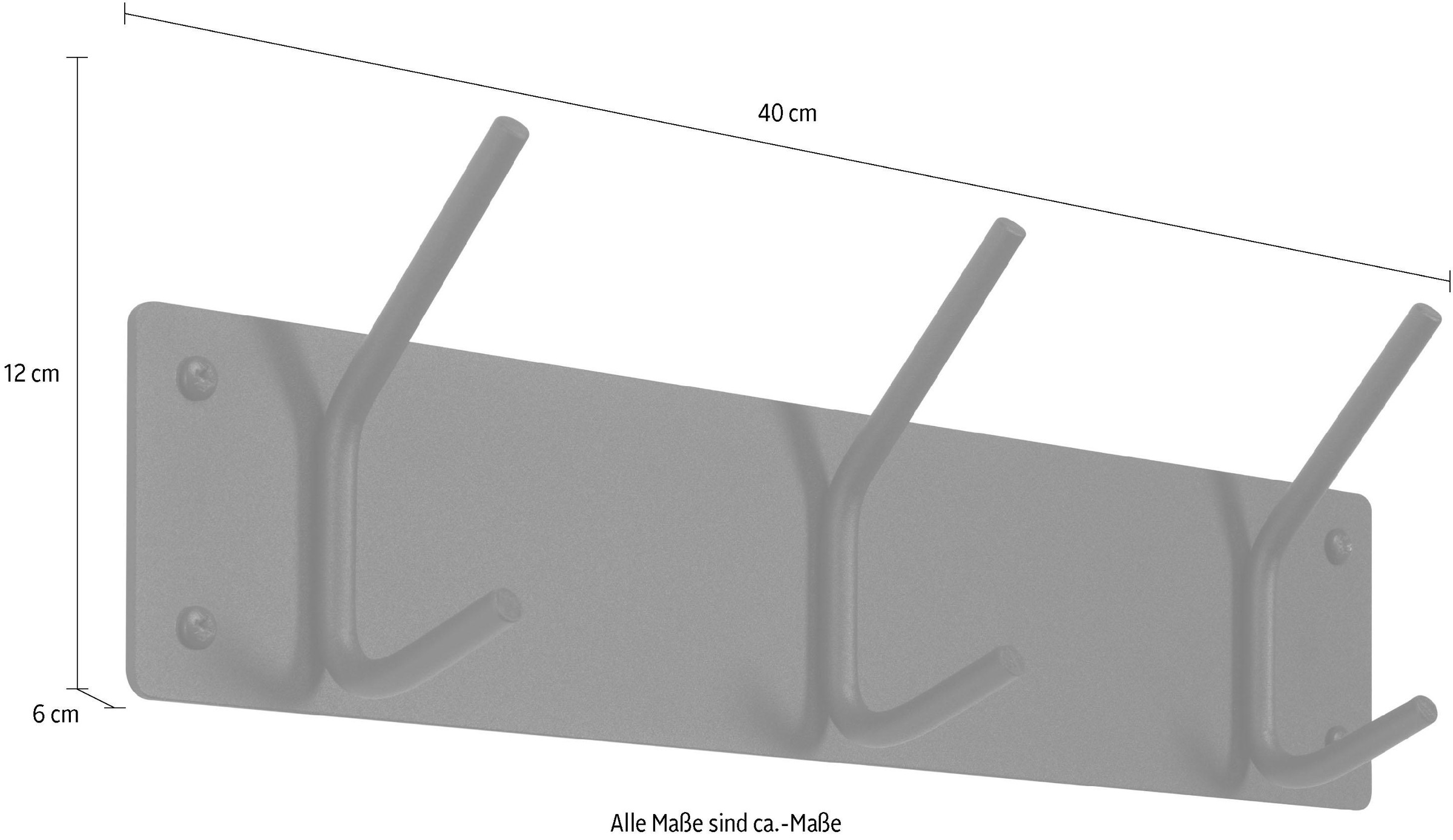Spinder Design Garderobenhaken »FUSION« Breite 40 cm
