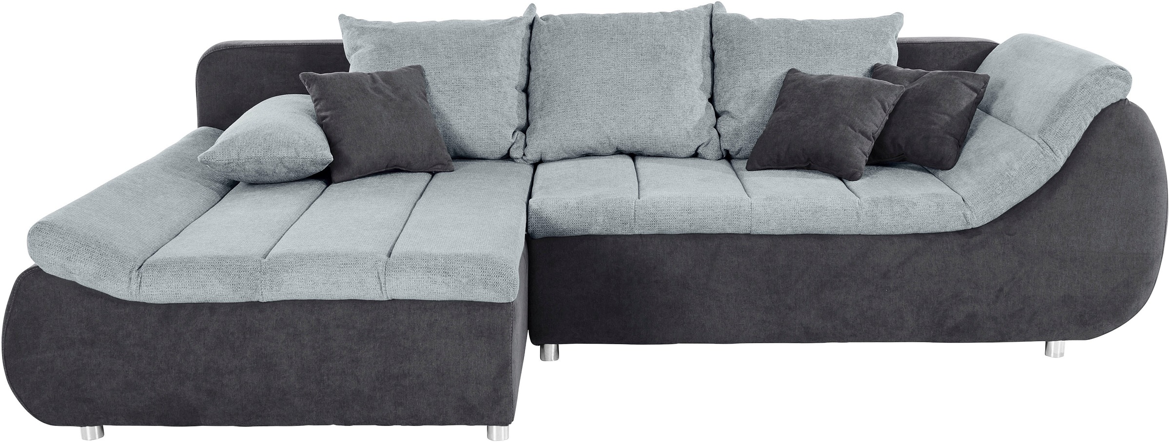 INOSIGN Ecksofa »Imola, elegant und modern, aktuelle Steppung im Sitz, bequ günstig online kaufen