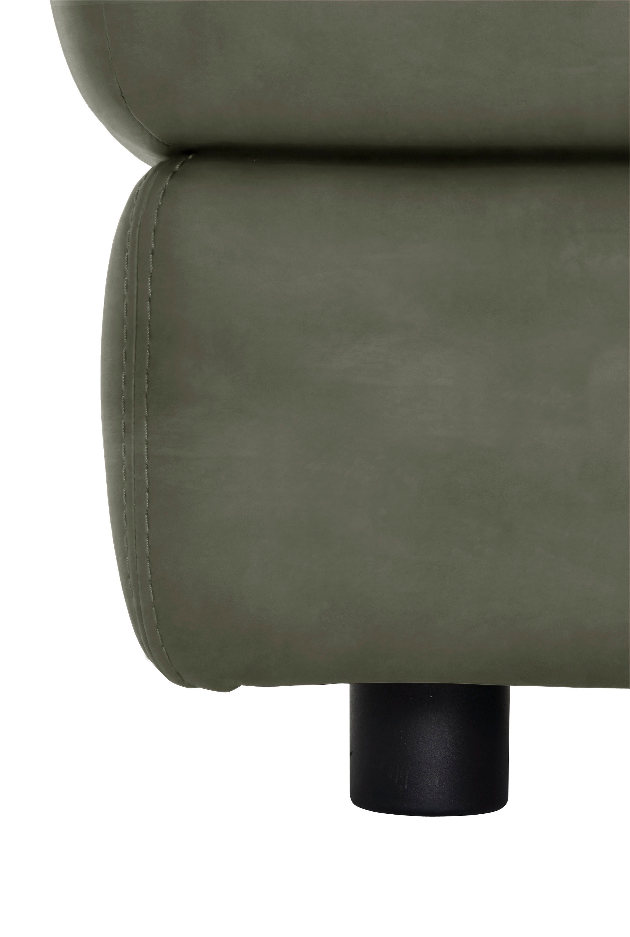 CALIA ITALIA Hocker »Gaia, in edlem Design und mit erstklassigem Sitzkomfort« aus pflegeleichtem Luxus-Microfaser Ginevra Hydro Care