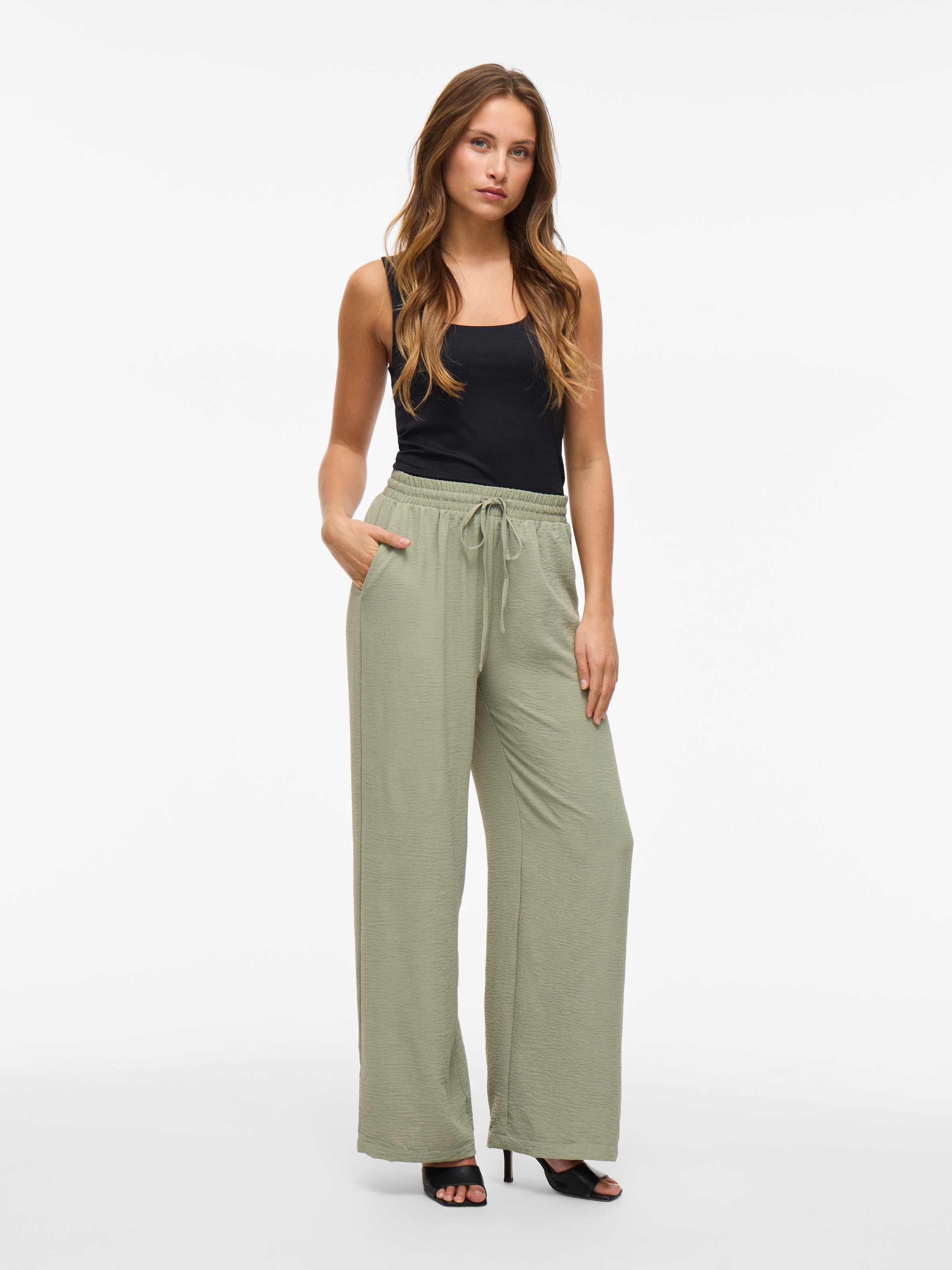 Vila Schlupfhose »VIJOSA HW WIDE PANTS - NOOS«  Sommerhose