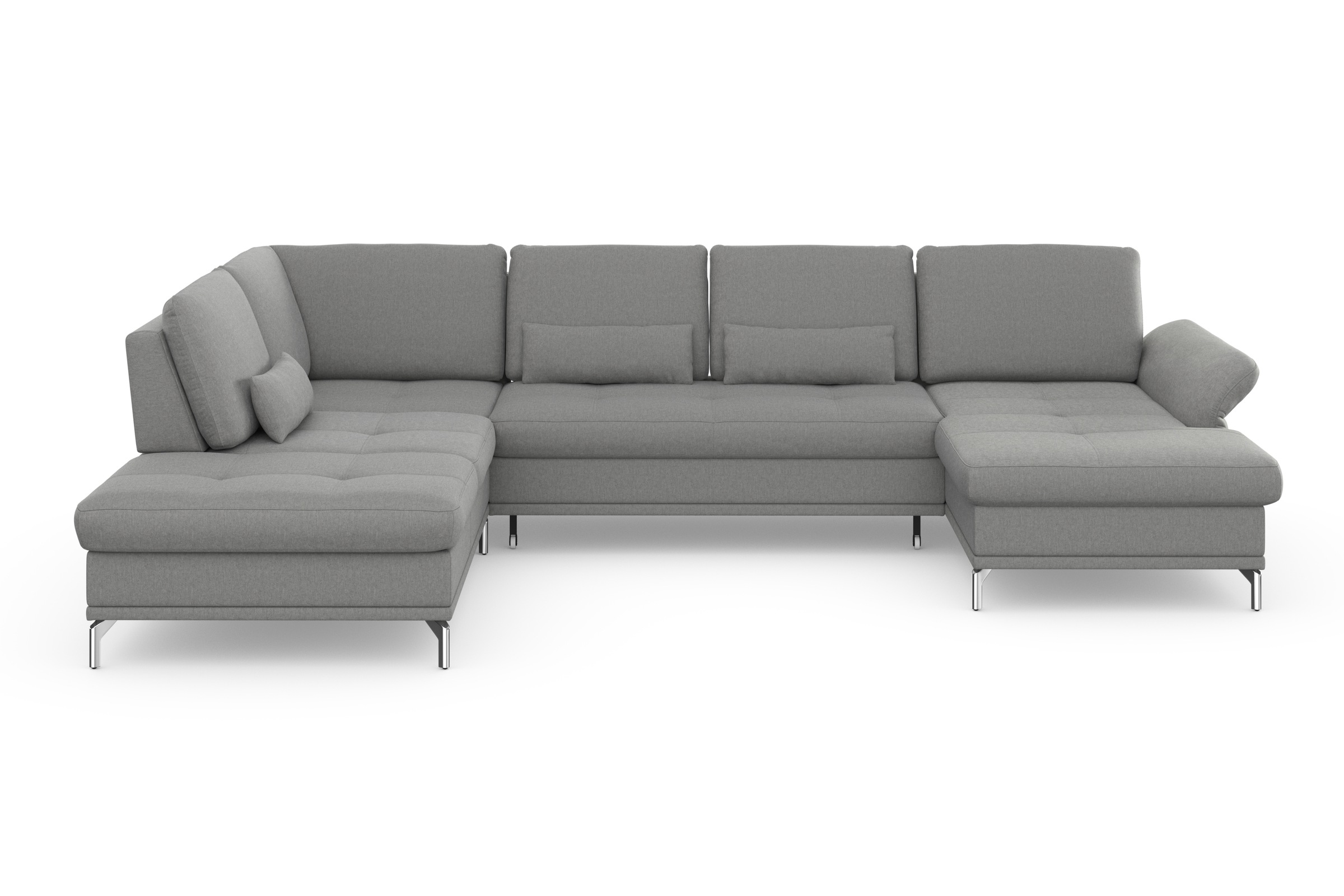 INOSIGN Wohnlandschaft »Palm Beach U-Form« Federkern, mit Sitztiefenverstel günstig online kaufen