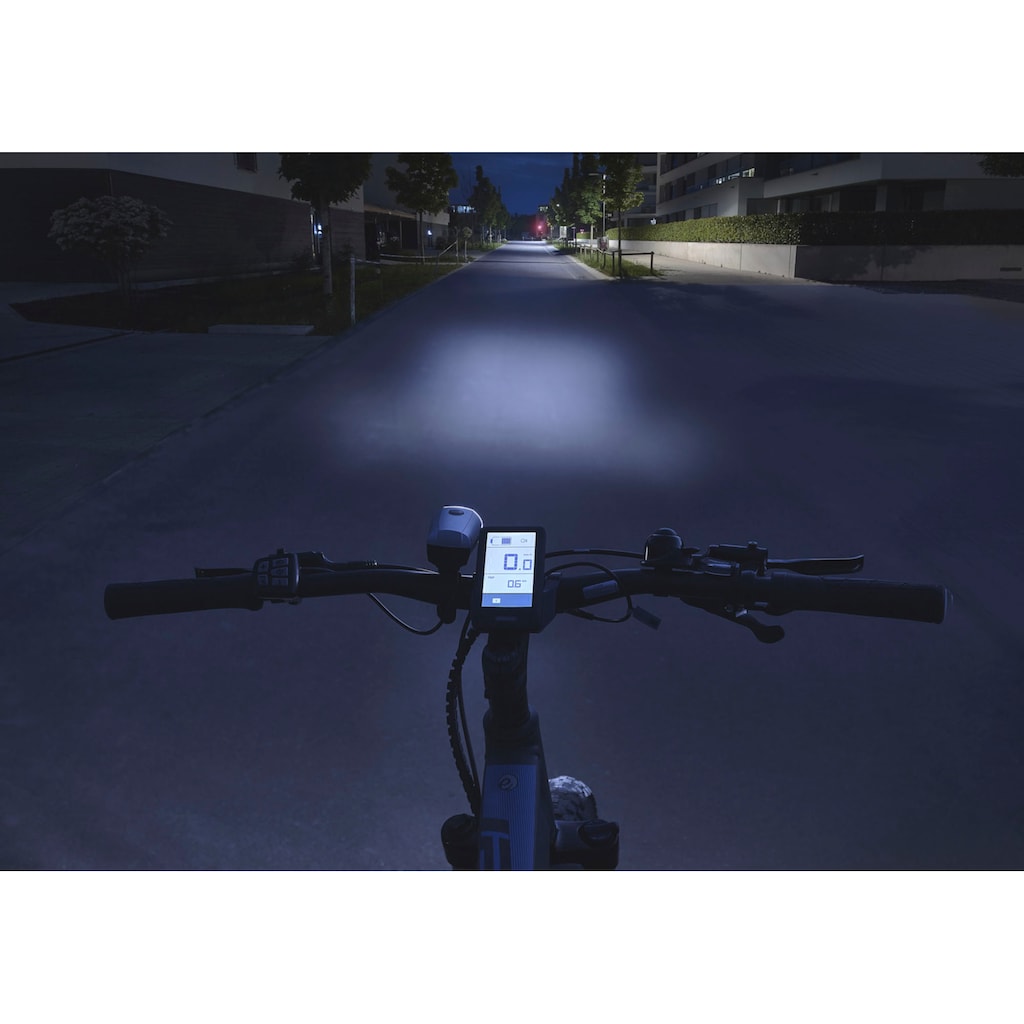 FISCHER Fahrrad Fahrradbeleuchtung »LED-Akku Bel.-Set STOP-30/15«, (Set, 2, Front- und Rücklicht)