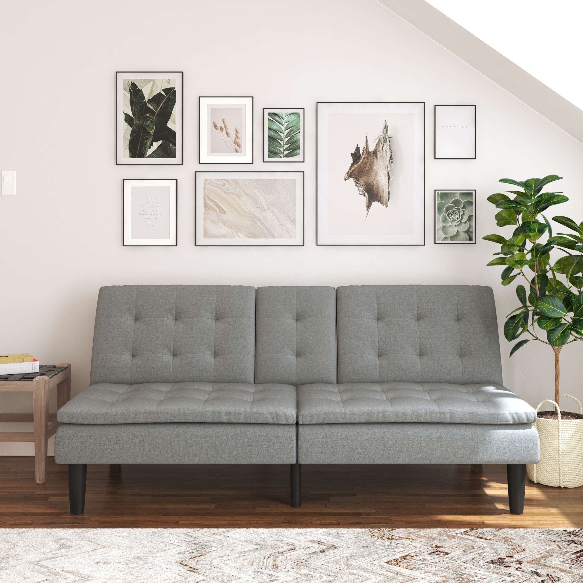 Dorel Home Schlafsofa »MAINE, Kinosofa mit Relax- und Bettfunktion,«, mit 2 Getränkehaltern, Liegefläche 190 x 110 cm