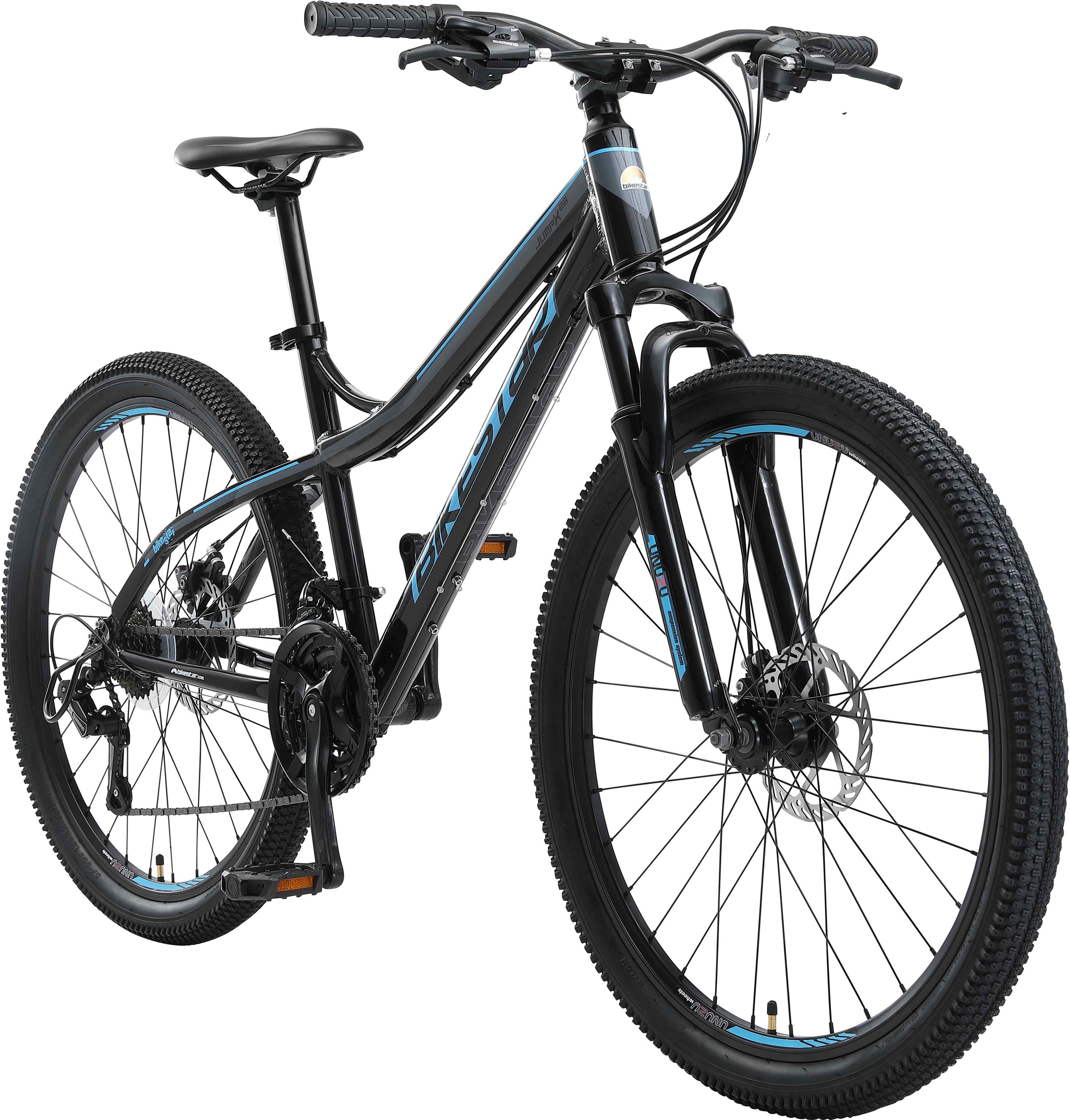Bikestar Mountainbike 21 Gang Shimano RD-TY300 Schaltwerk Kettenschaltung für Damen und Herren, Kettenschaltung