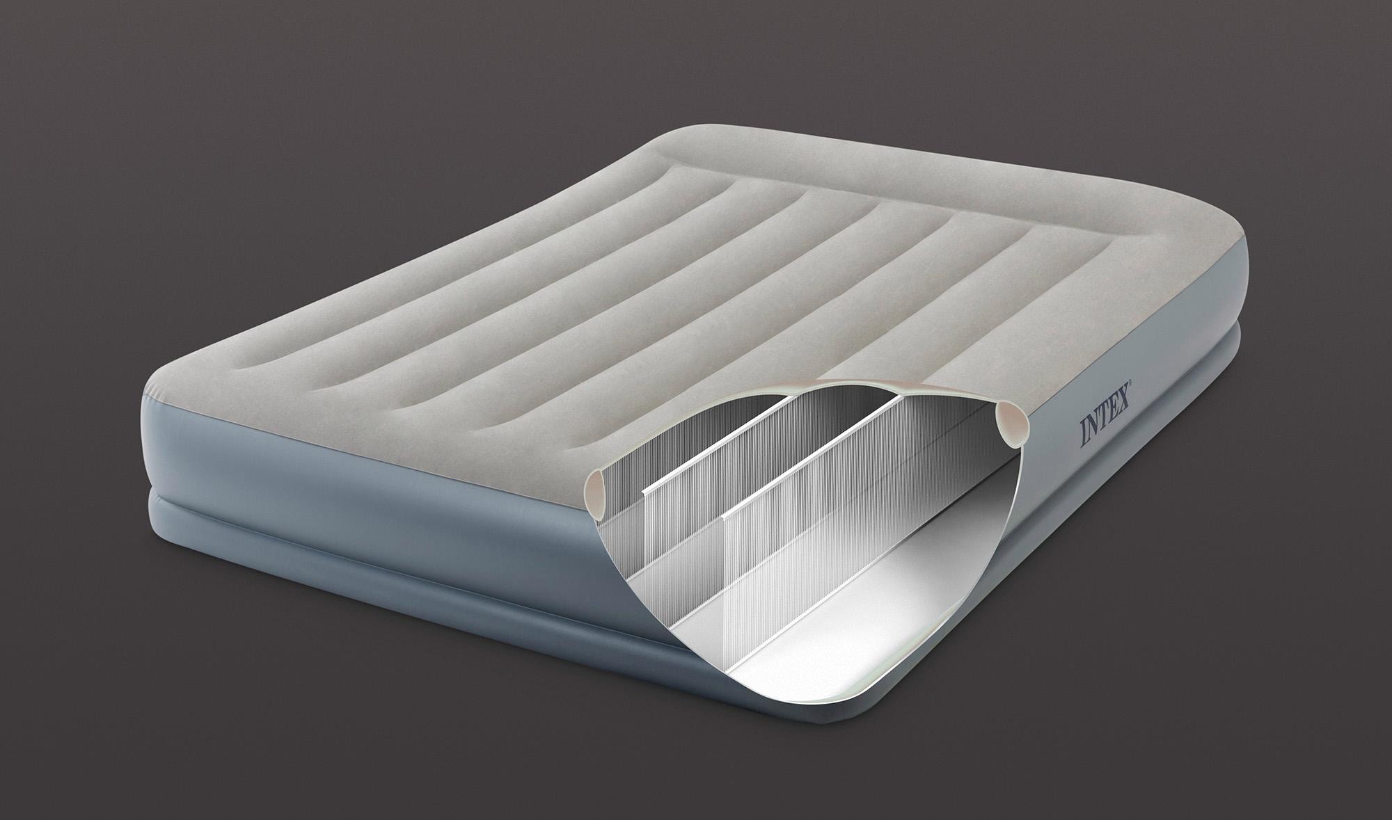 Intex Luftbett »DURA-BEAM® Pillow Rest Mid-Rise Airbed, TWIN«