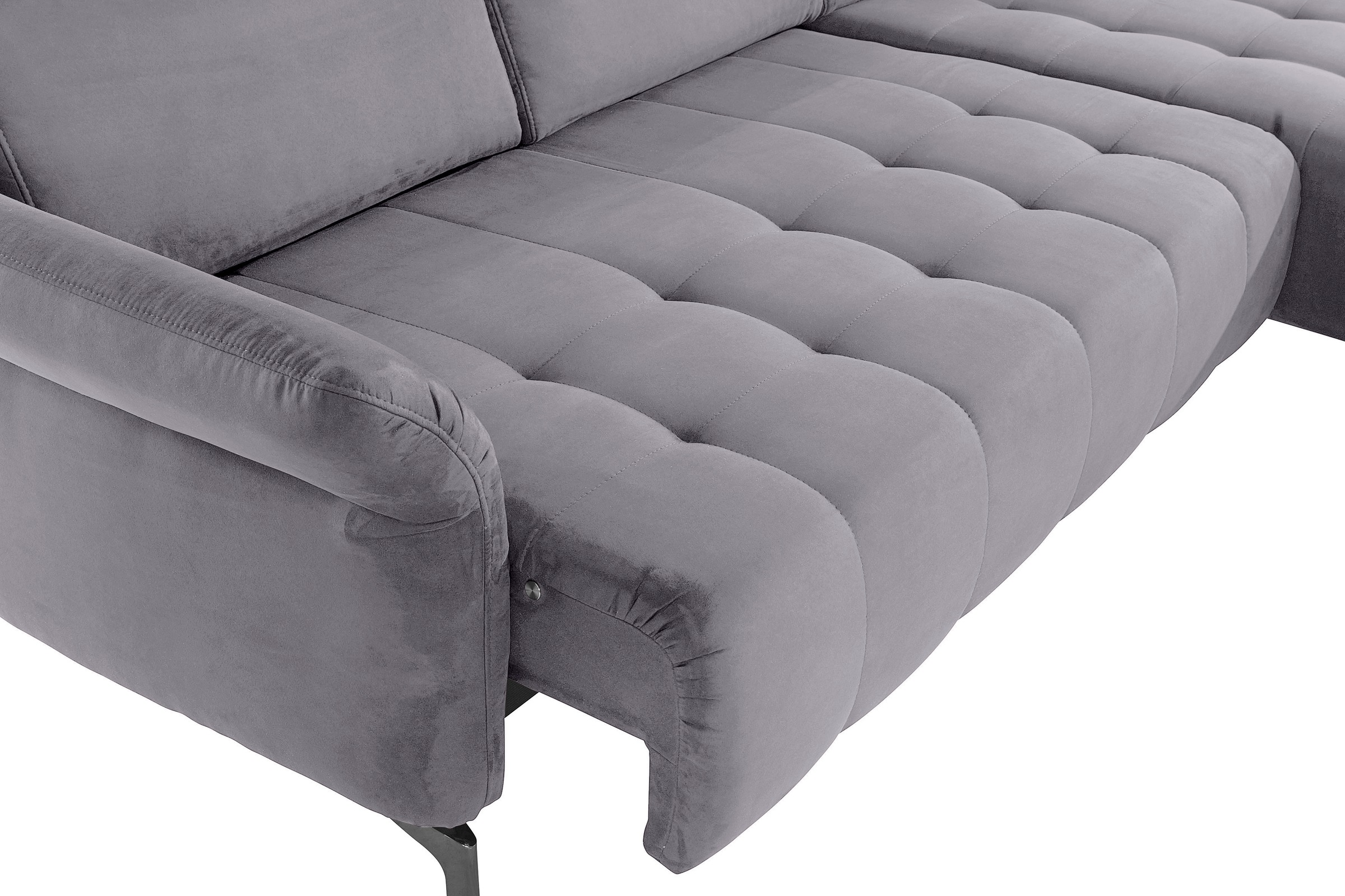 INOSIGN Ecksofa »Fresh L-Form«, Federkern, wahlweise Kopfteilverstellung und motorischer Vorziehsitz