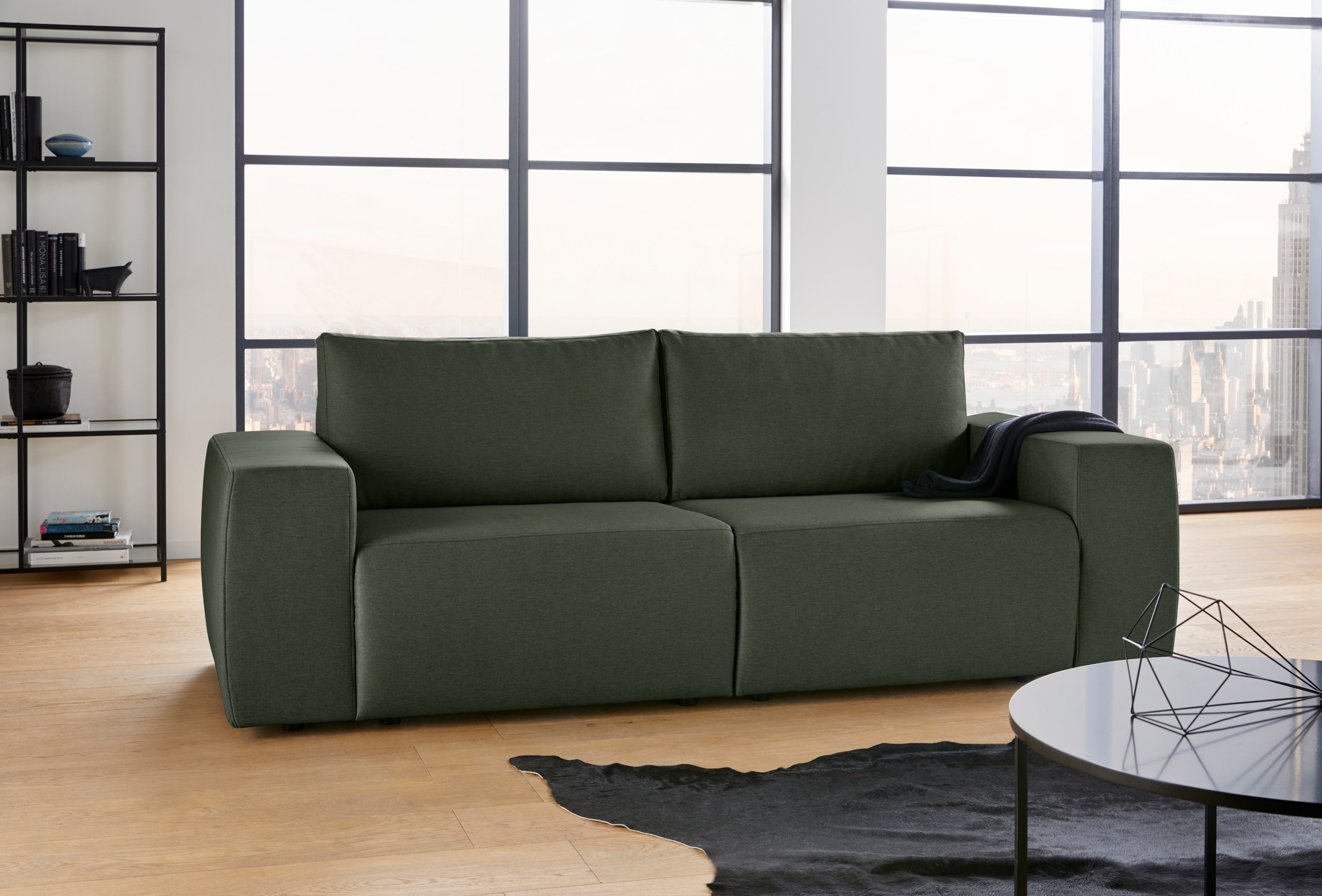 LOOKS by Wolfgang Joop Big-Sofa »LooksII«, geradlinig und komfortabel
